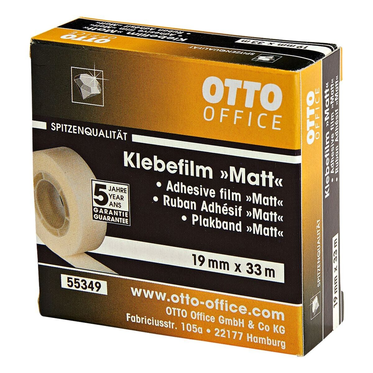 Otto Office Premium Klebeband Matt (1-St) Maße (B/L): 19 mm/ 33 m, matt – Bild 3 von 3