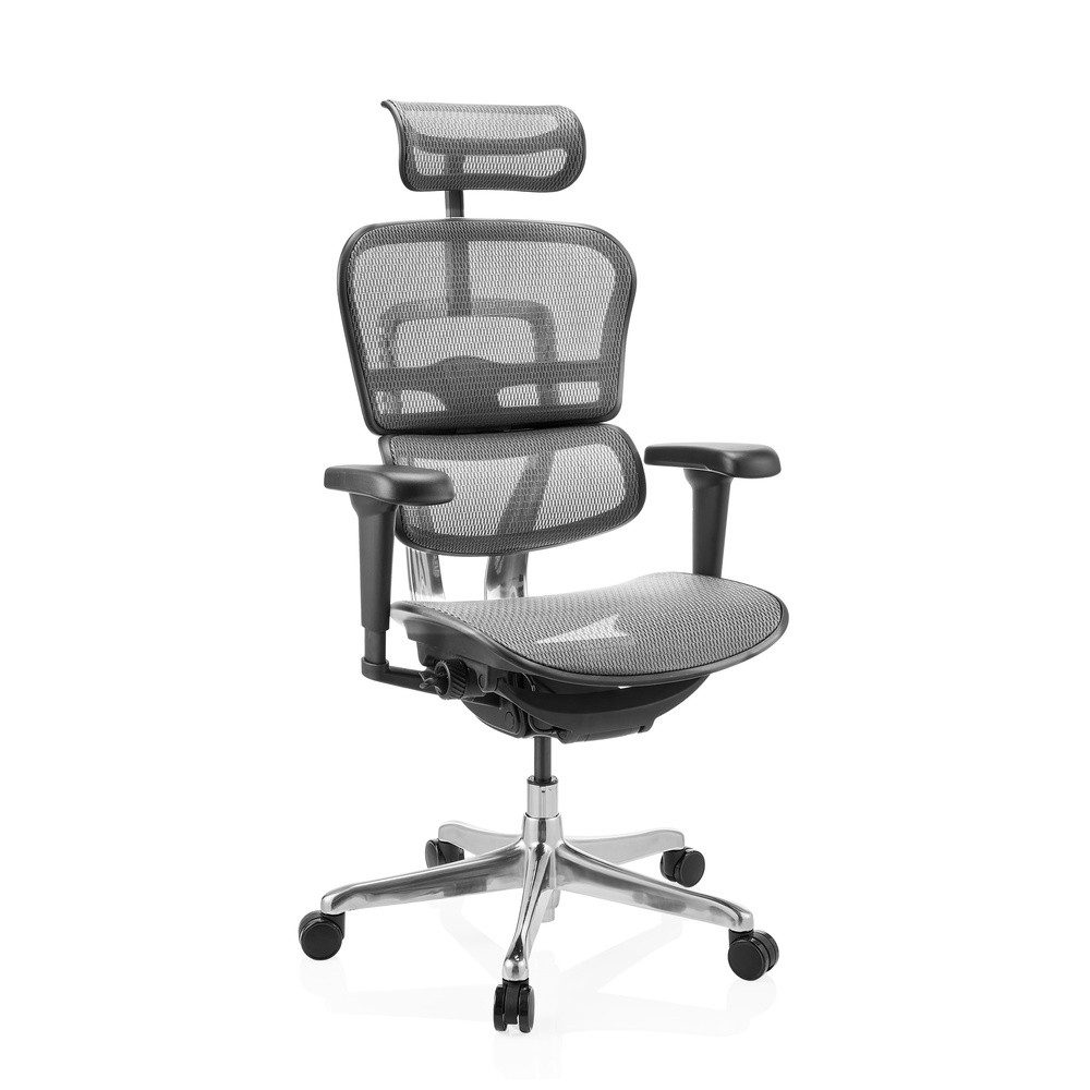 hjh OFFICE Drehstuhl Luxus Chefsessel ERGOHUMAN ULTRA GEN2 Netzstoff (1 St), Profi Bürostuhl Schreibtischstuhl ergonomisch