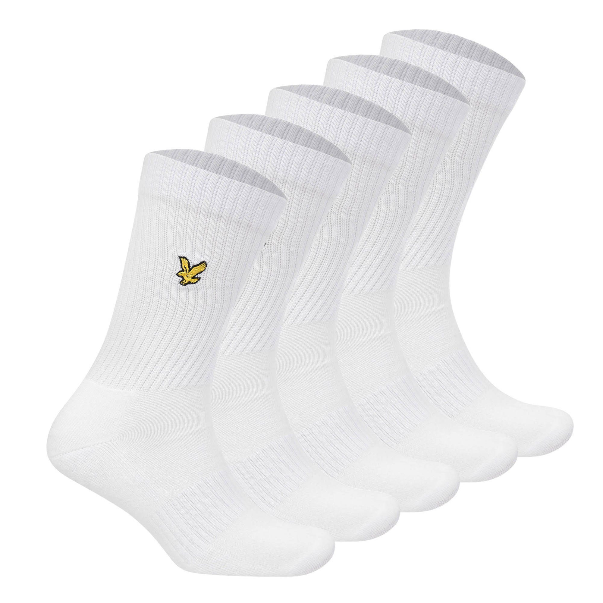 Lyle & Scott Sportsocken Herren Socken 5er Pack Baumwolle Camdyn (Packung, 5er Pack)