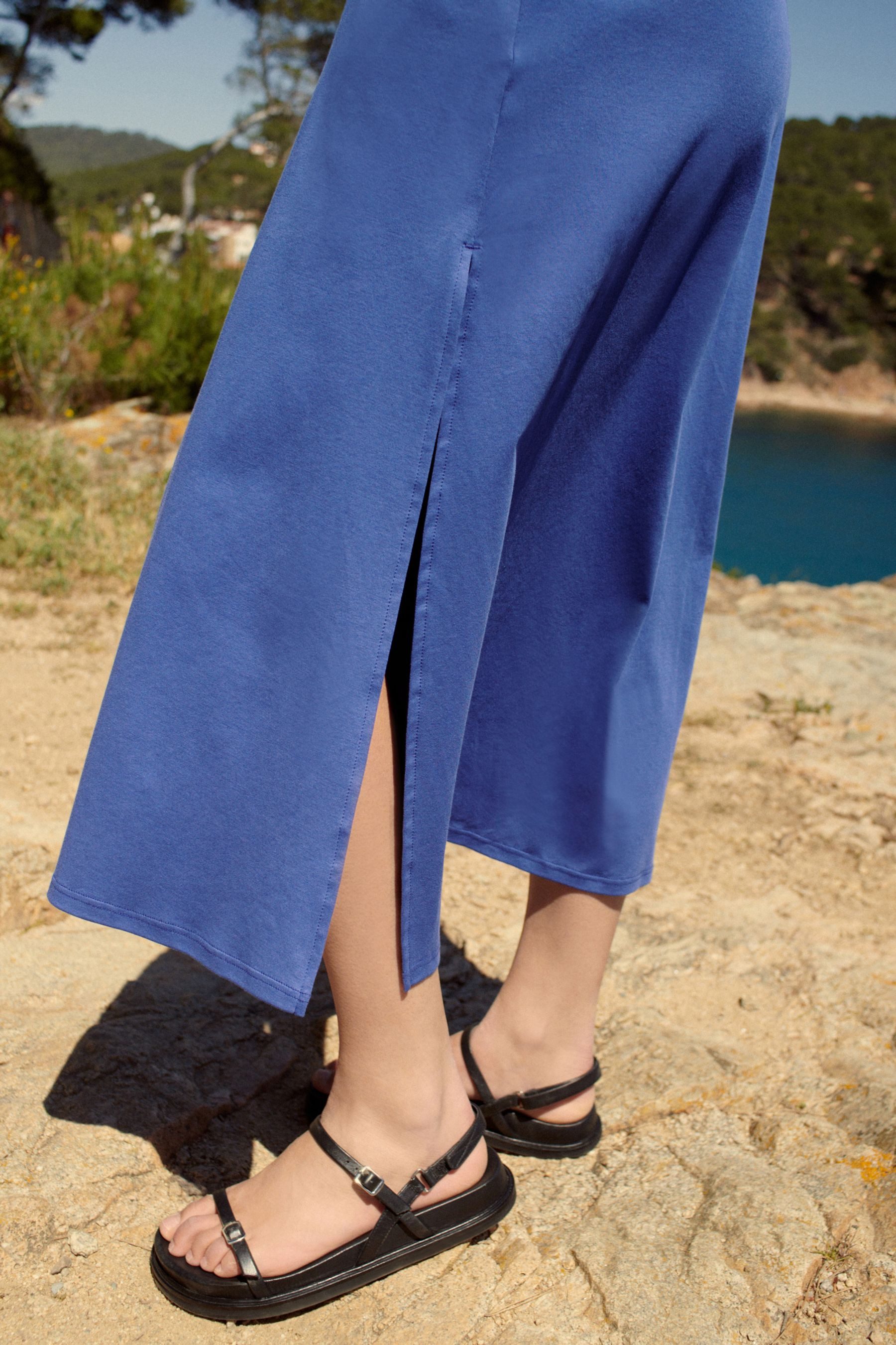 Next Jerseykleid Sommerkleid aus Jersey (1-tlg)