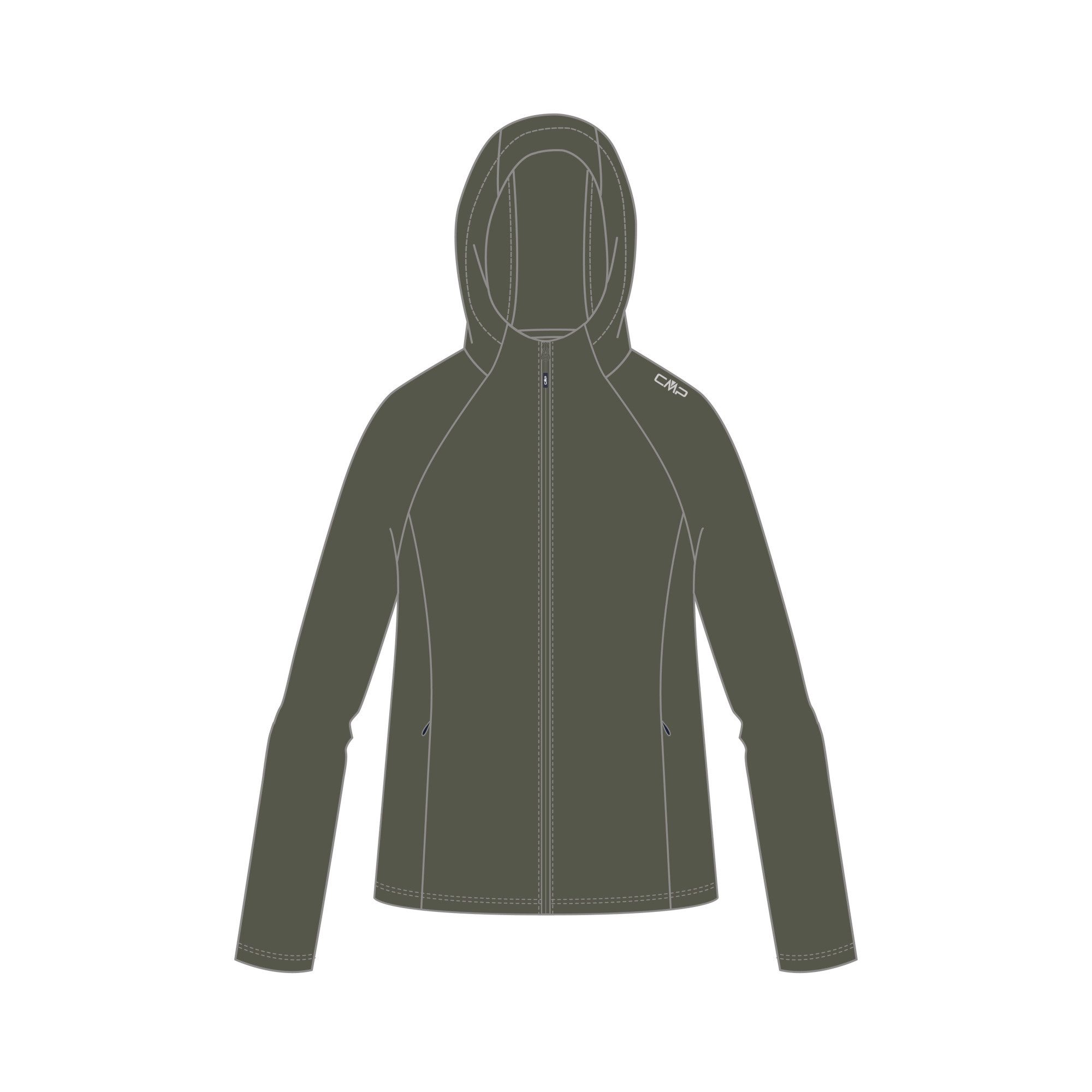 CMP Sweatjacke CMP Damen Sweatjacke WOMAN günstig online kaufen