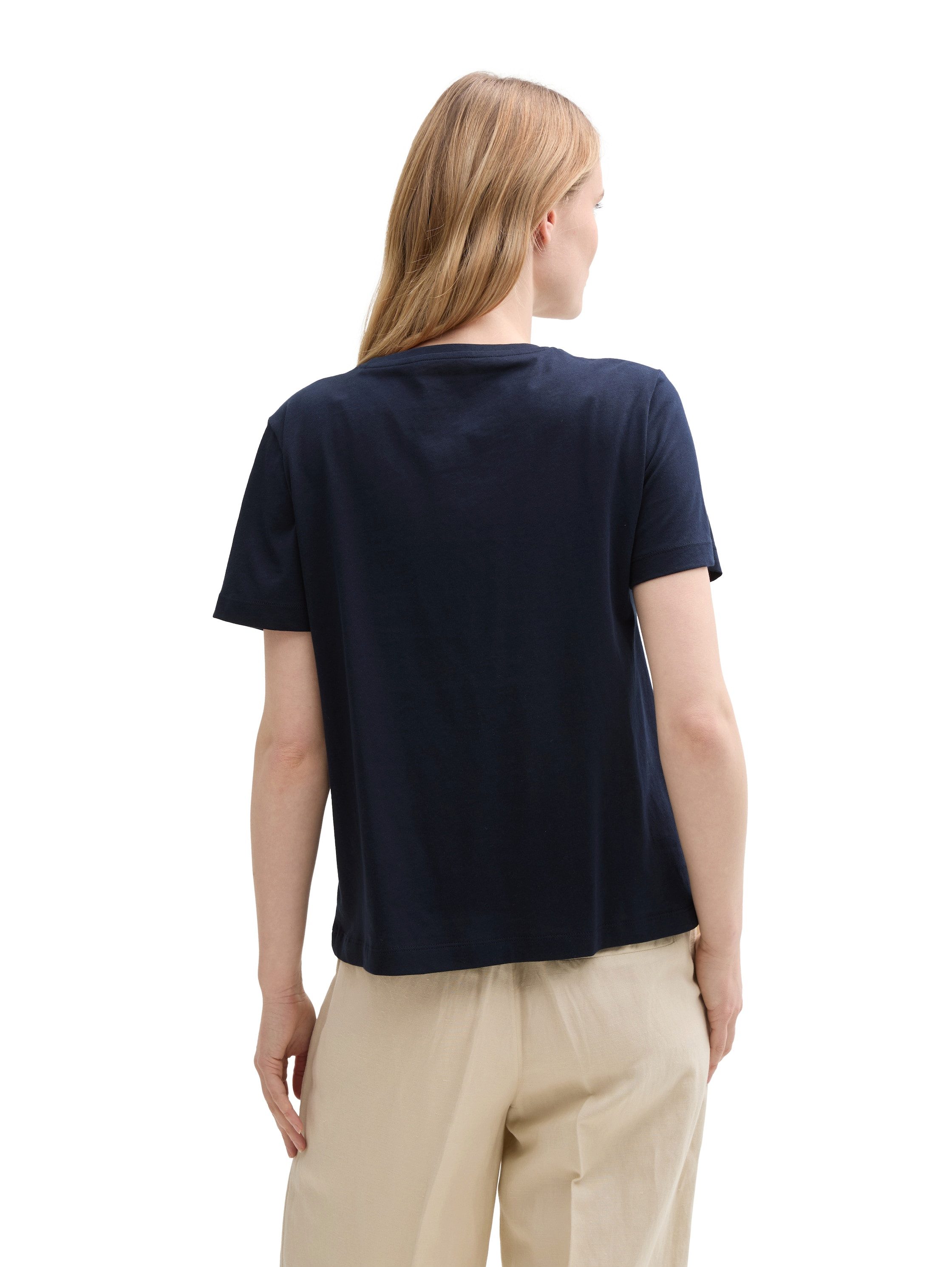 TOM TAILOR T-Shirt mit Frontprint günstig online kaufen