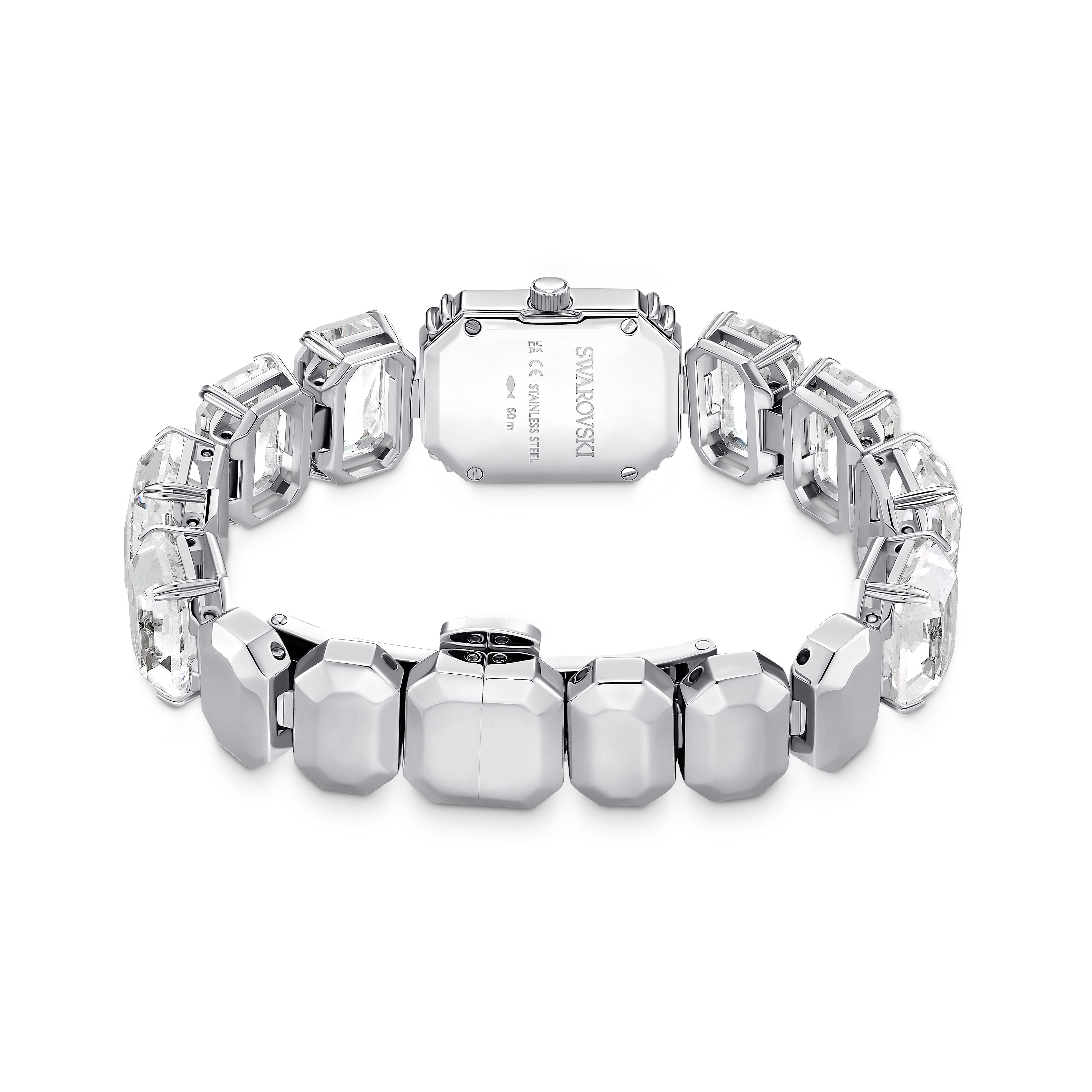 Swarovski Quarzuhr MILLENIA 5729182, Armbanduhr, Damenuhr, Edelstahlarmband, analog, Swarovski®-Kristalle