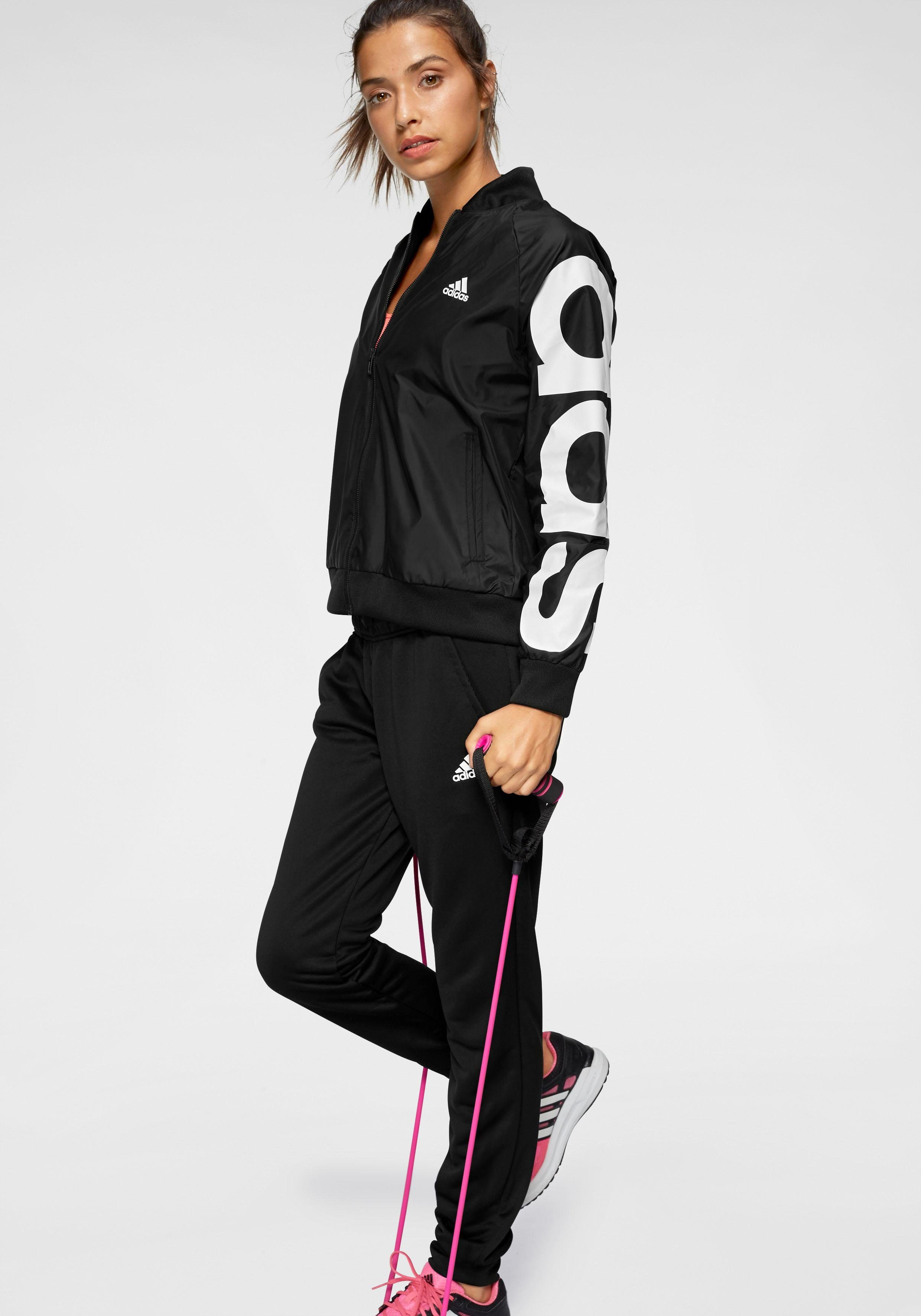 adidas Performance Trainingsanzug »WOMEN TRACKSUIT WOVEN BOMBER« (Set, 2 tlg), auch in großen ...