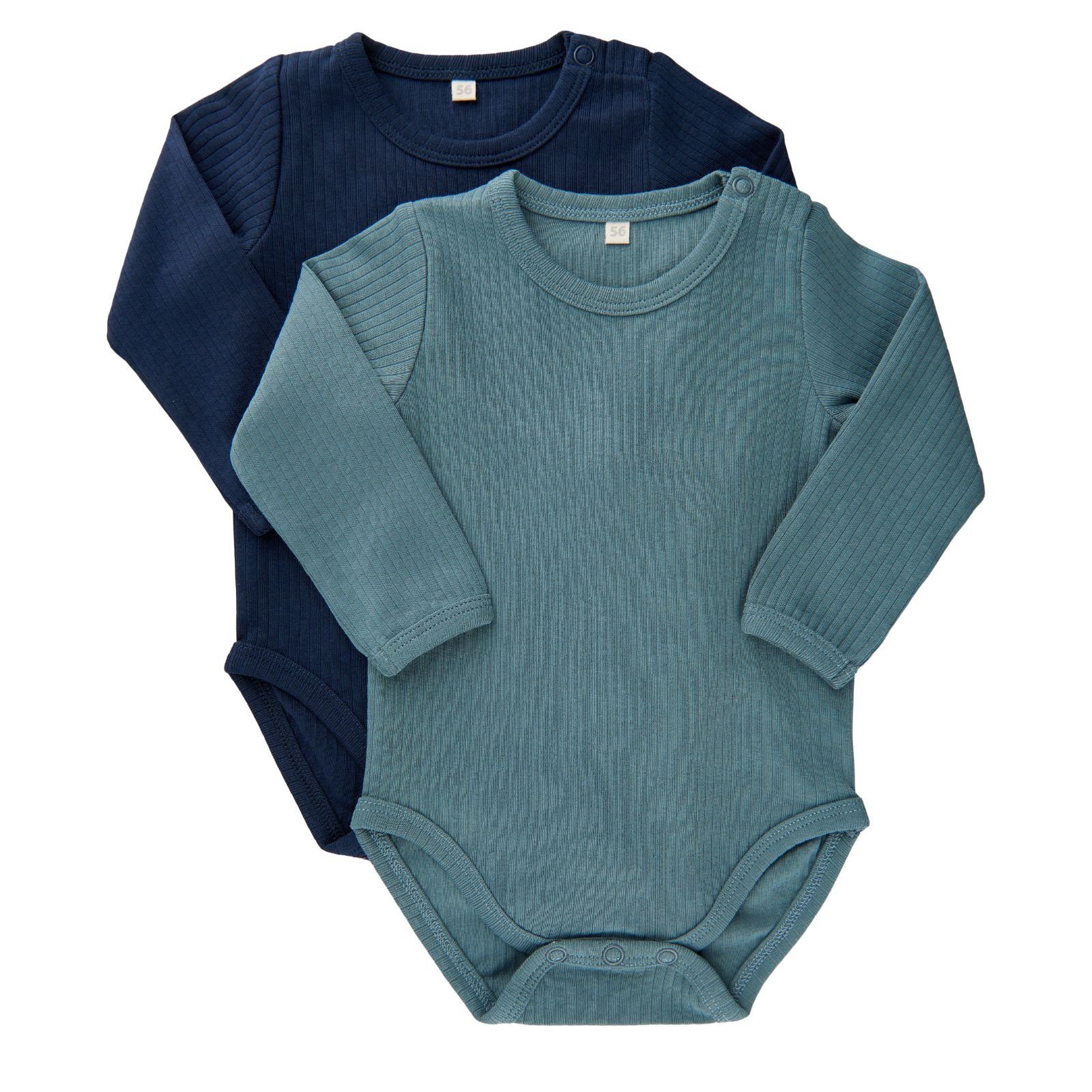 Body Minymo Body LS 2-Pack Goblin Blue