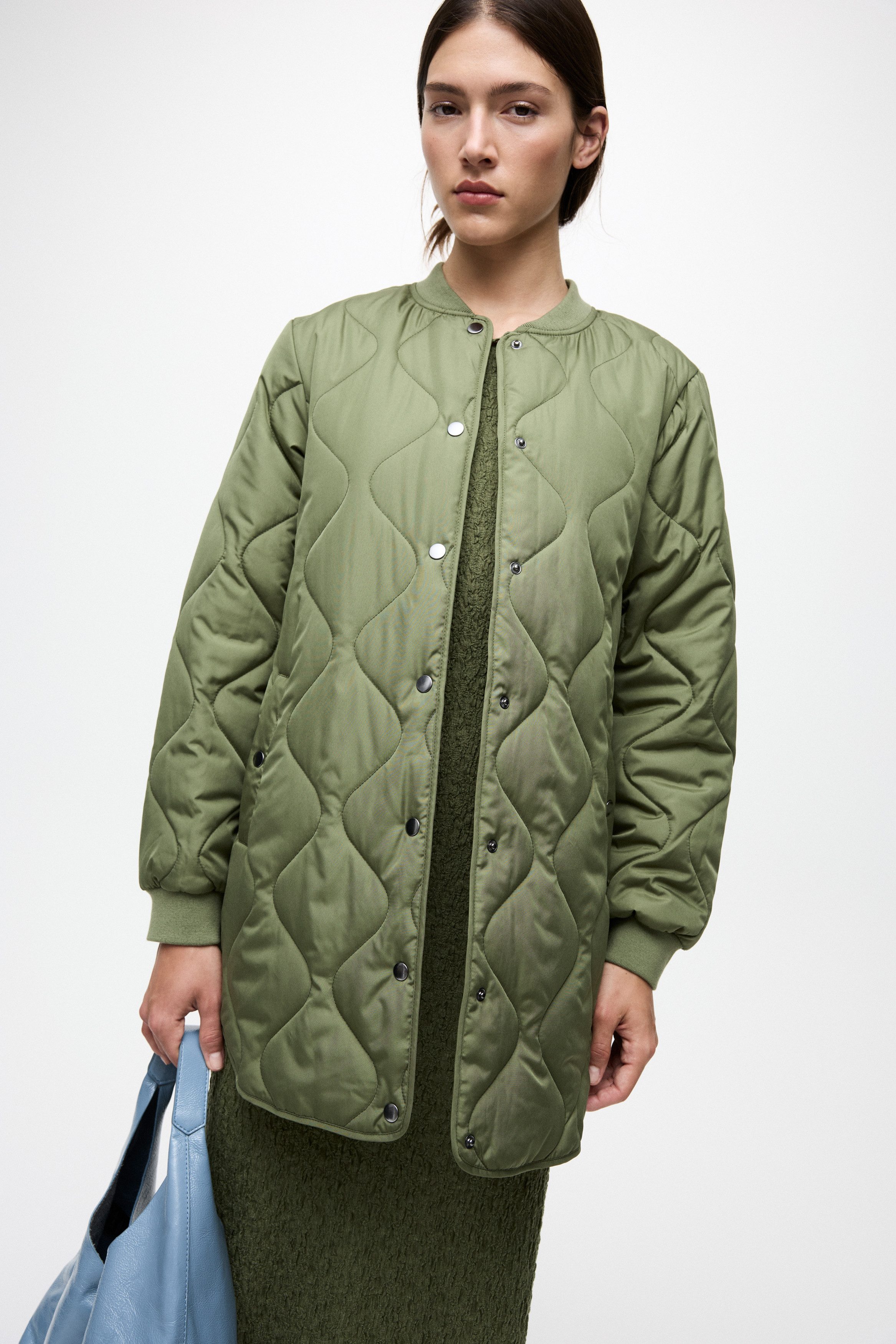 Vila Steppmantel VITATE L/S QUILT JACKET - NOOS