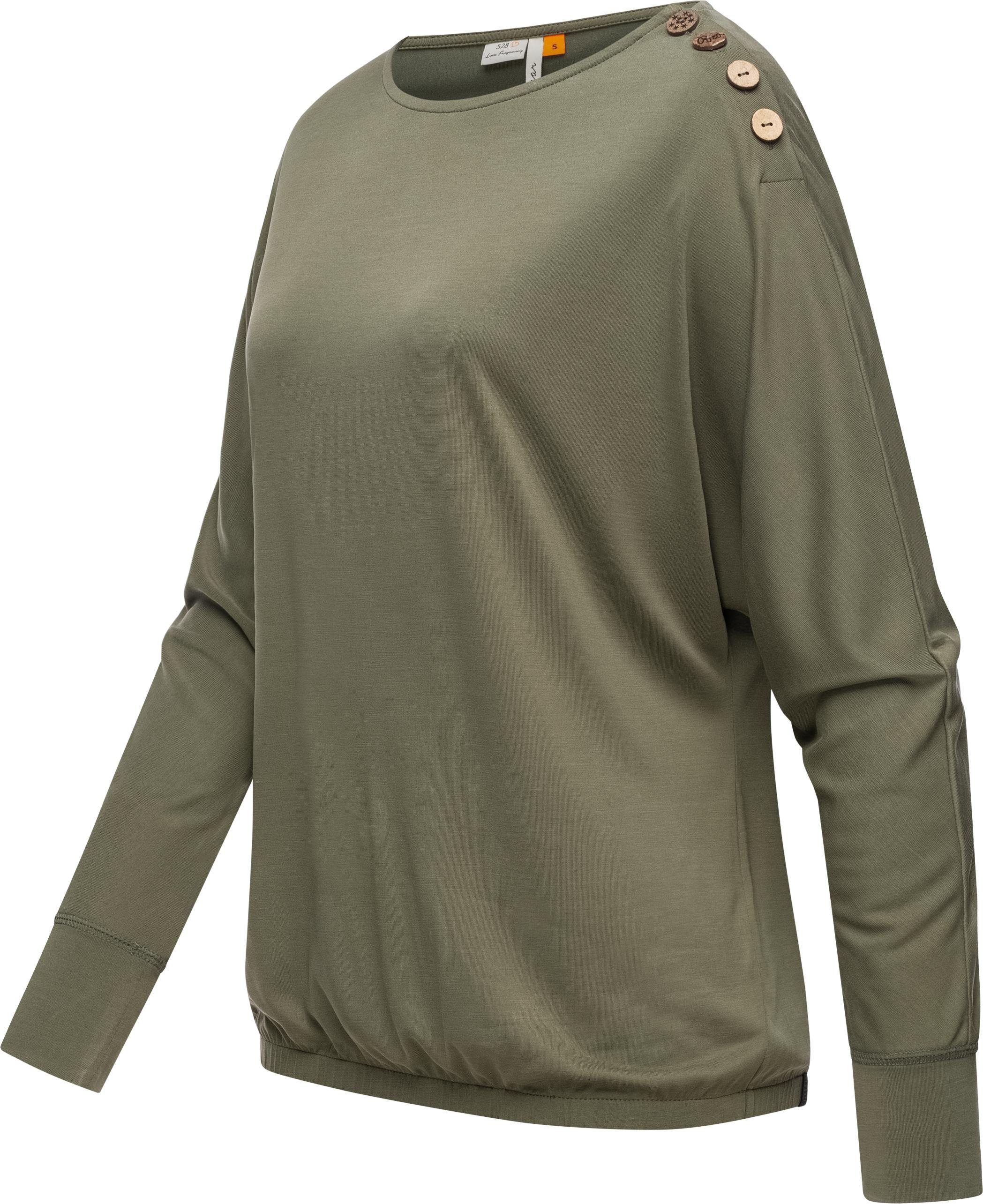 Ragwear Langarmshirt Sedda Modisches, langärmliges Damen Shirt