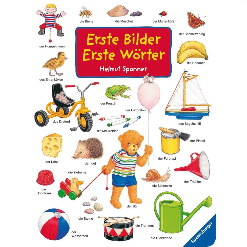 Ravensburger Verlag GmbH Zeichenalbum Ravensburger 32437 Erste Bilder - Erste Wörter (Sonderausgabe)