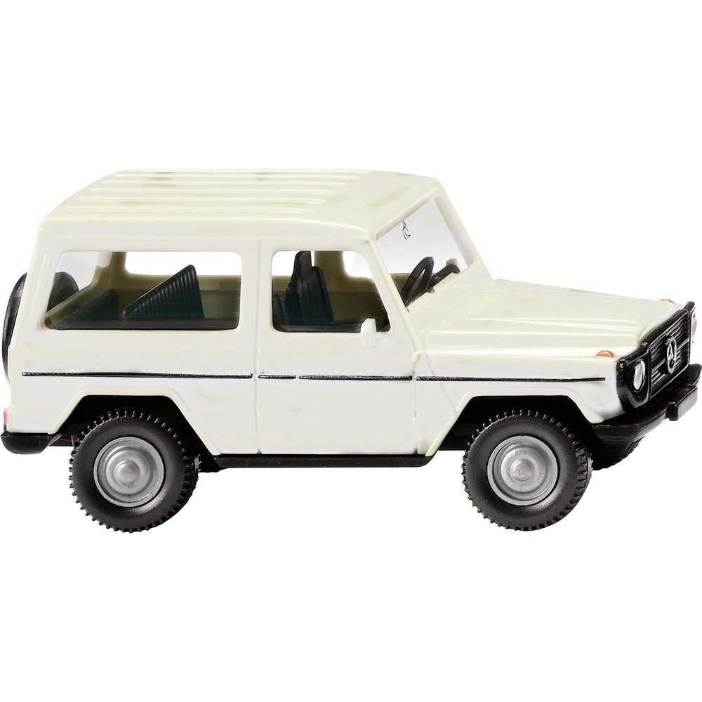 Modelleisenbahn-Straße Wiking 0276 02 H0 PKW Modell Mercedes Benz G-Klasse - kieselgrau