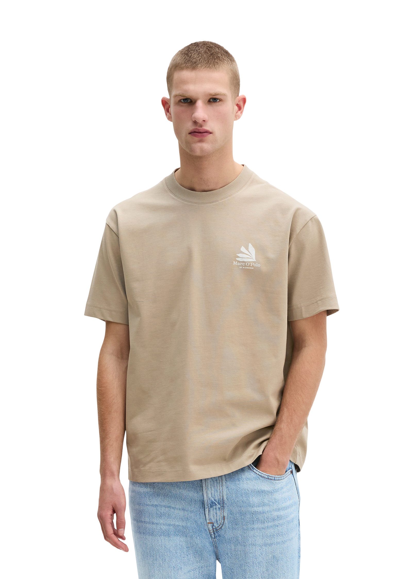 Marc O'Polo T-Shirt loose fit mit Rückenprint
