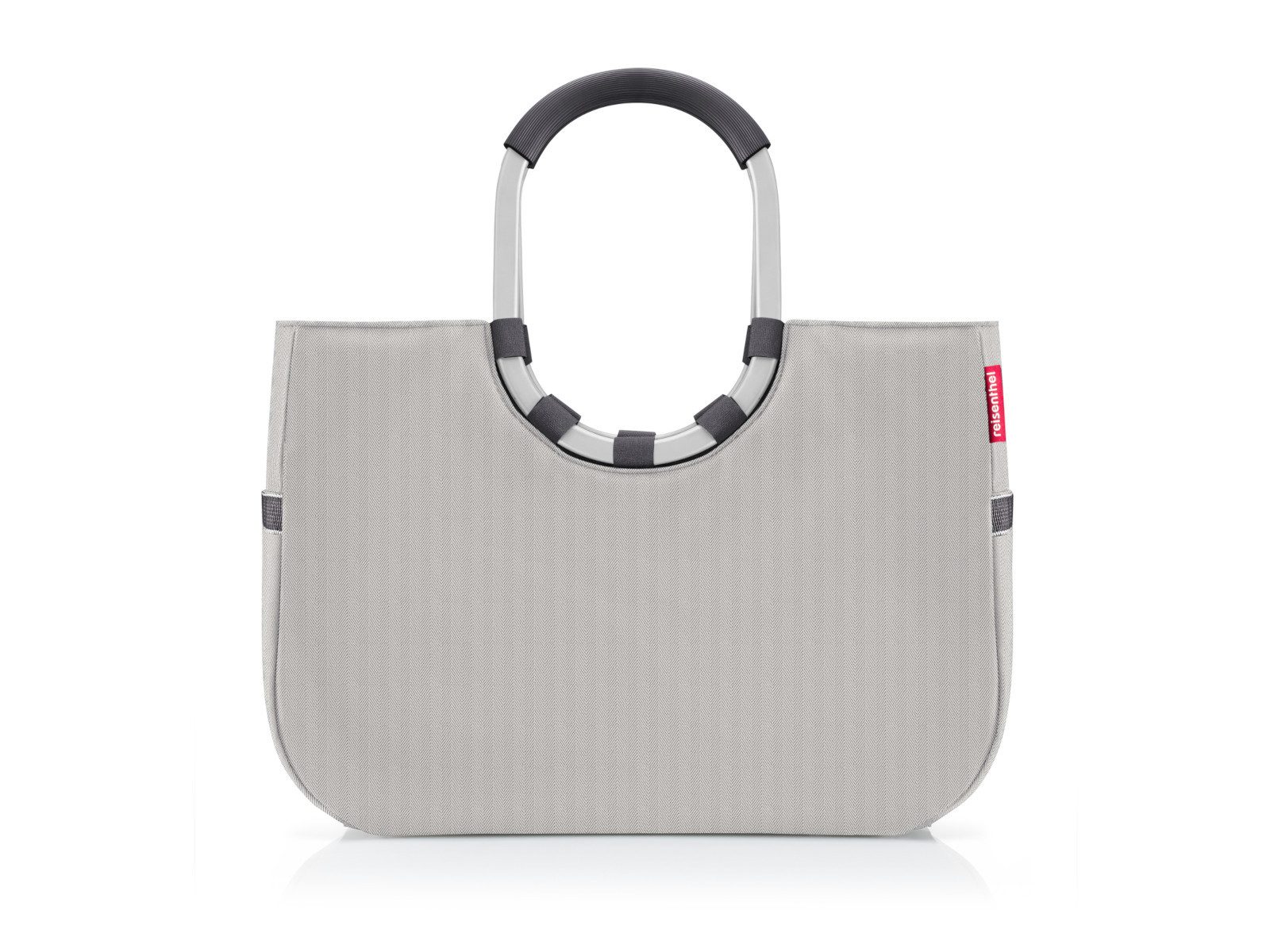REISENTHEL® Einkaufskorb loopshopper L herringbone grey, günstig online kaufen