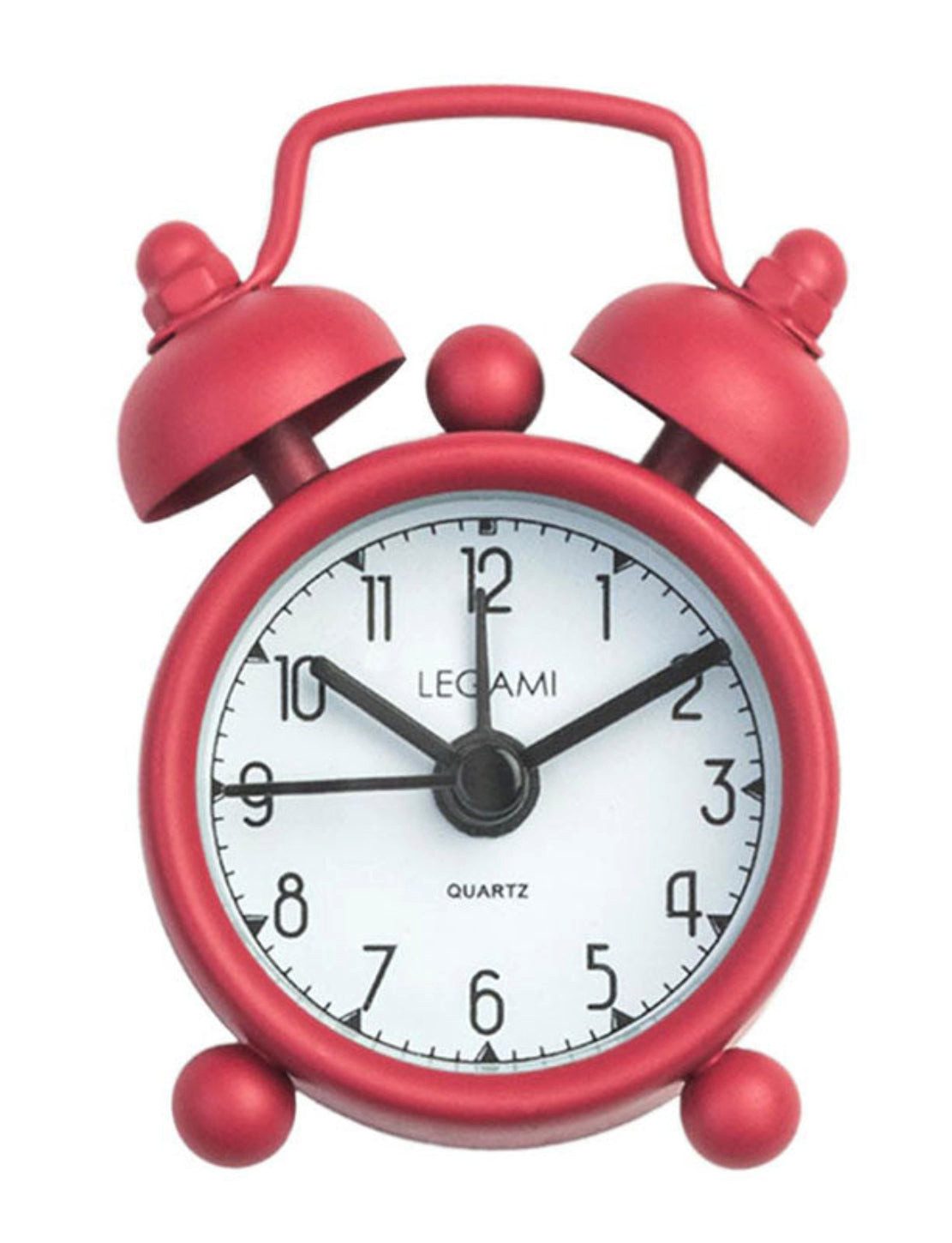 Legami Gelschreiber Legami Mini Tick Tock Wecker Red, H 6,5 cm