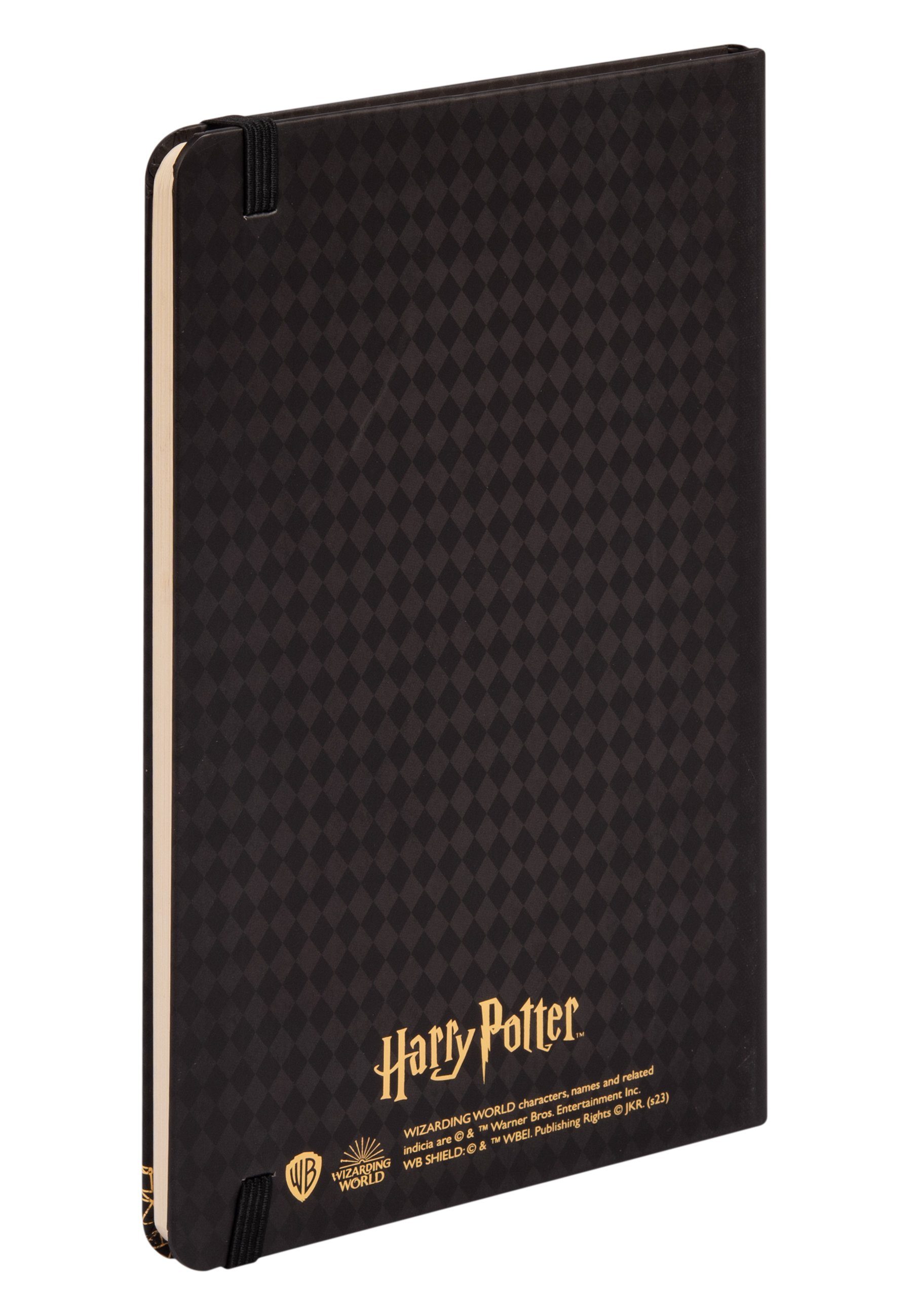 80 Notizbuch 13 Blatt United Harry Labels® Schwarz Notizbuch - Liniert Hogwarts Potter x 21 cm