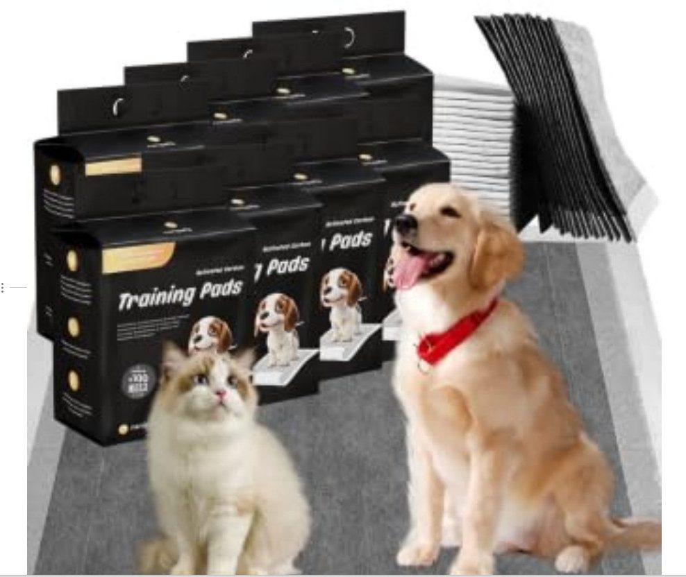 NANIPETS Hundematte Trainingspad für Hunde Welpenunterlagen, Superabsorbierendes & Auslaufsichere Aktivkohle-Hunde-PIPI-Pads