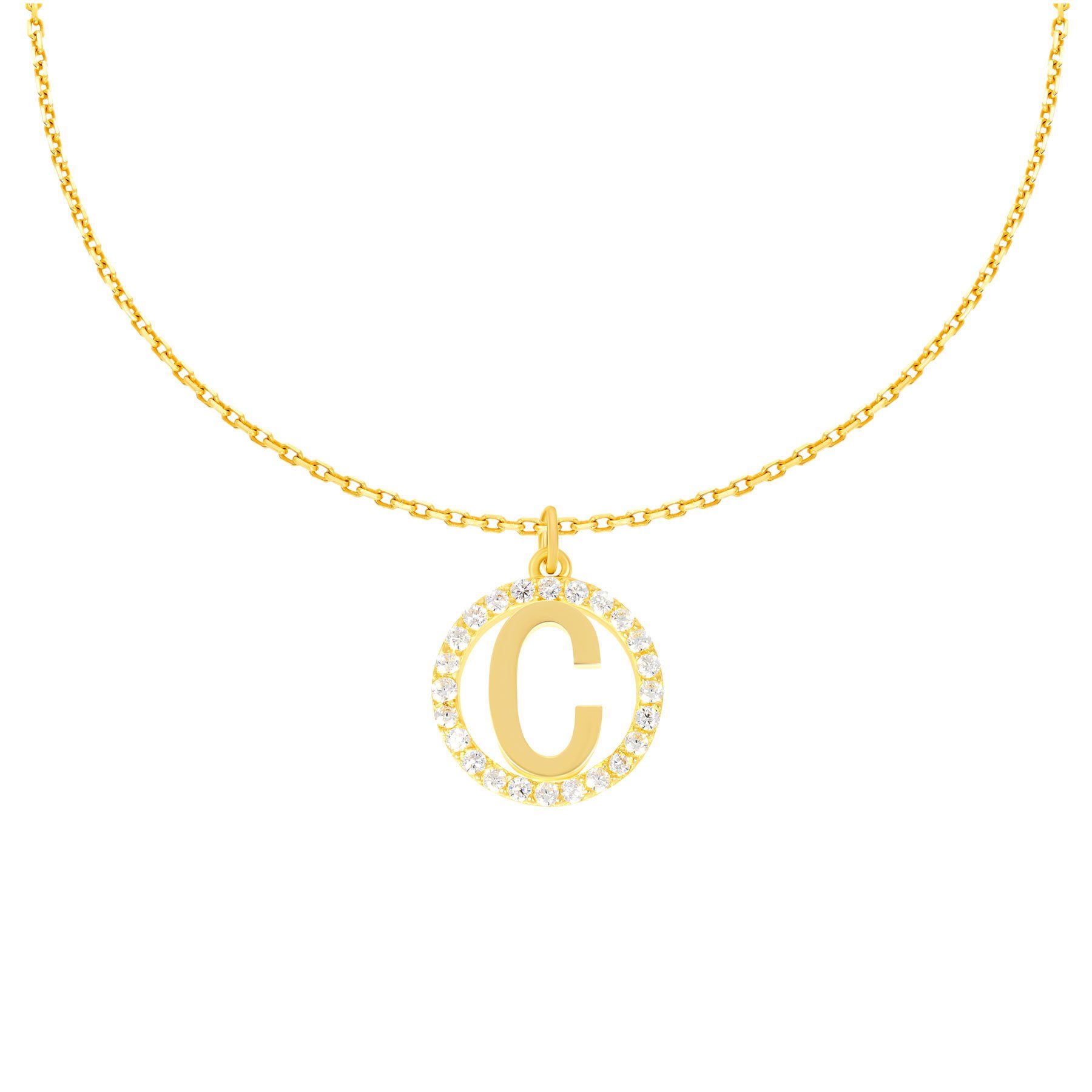 Stella-Jewellery Collier 585er Gold Halskette mit günstig online kaufen