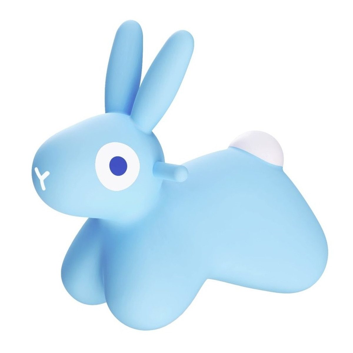QUUT Hüpftier Hoppi Hase für Kinder ab 18 Monaten, robustes Vinyl, 50x56 cm
