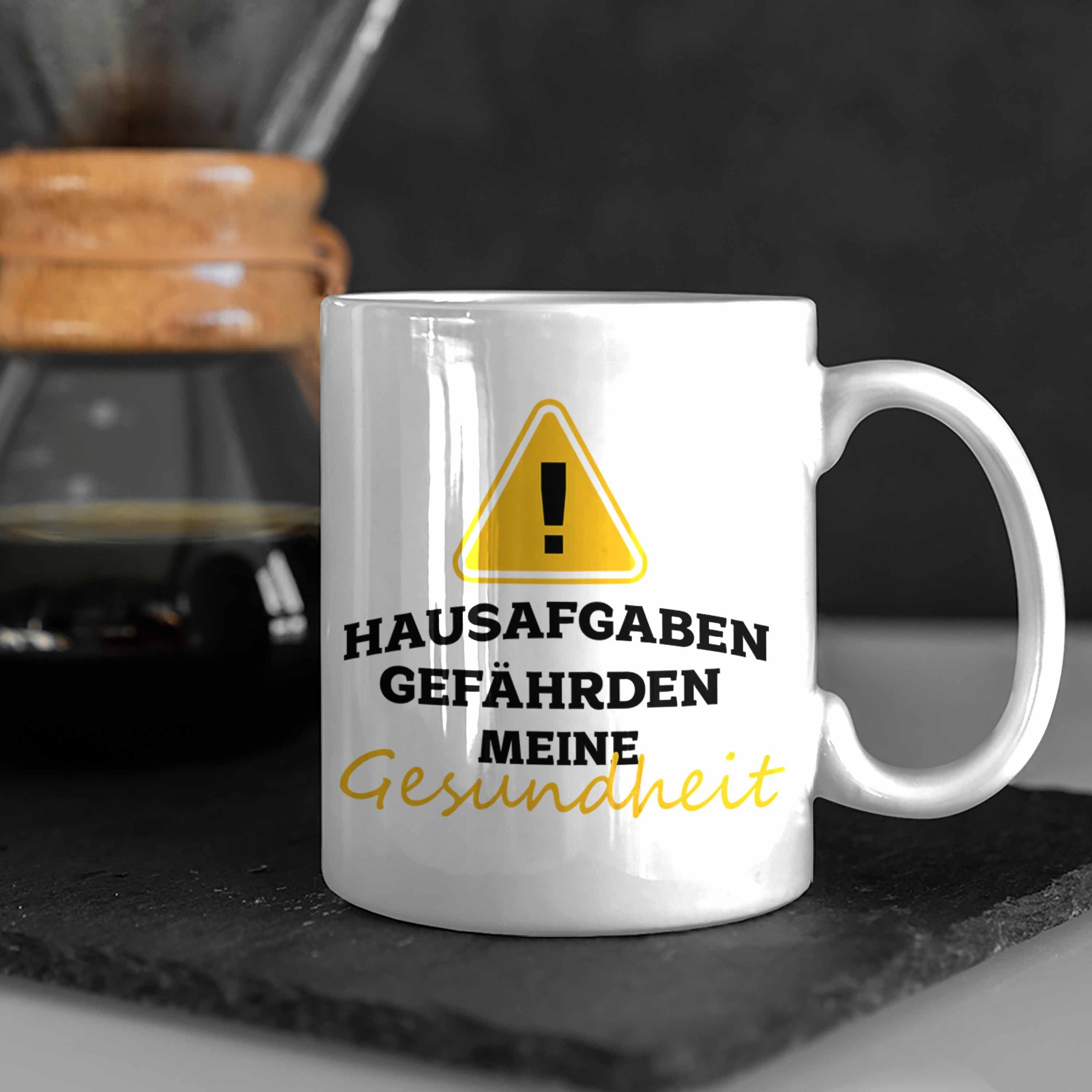 Weiss meine Tasse "Hausaufgaben S Lustige Trendation Gesundheit" gefährden Geschenk für Tasse