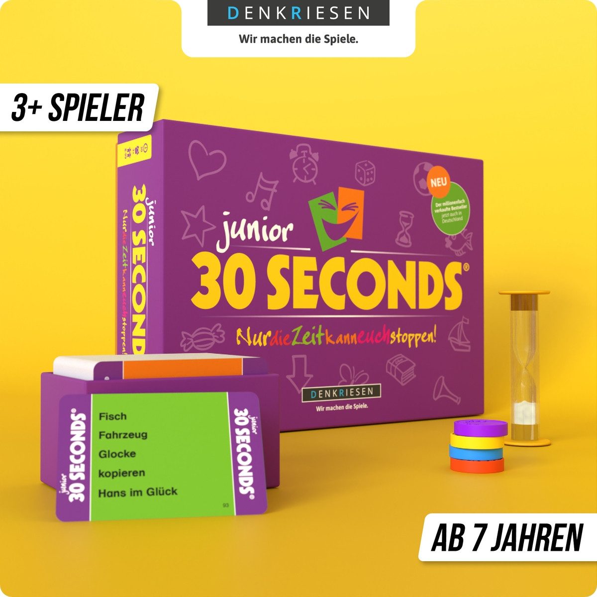 Denkriesen Spiel DENKRIESEN Ratespiel 30 Seconds Junior Nur die Zeit kann euch stoppen!