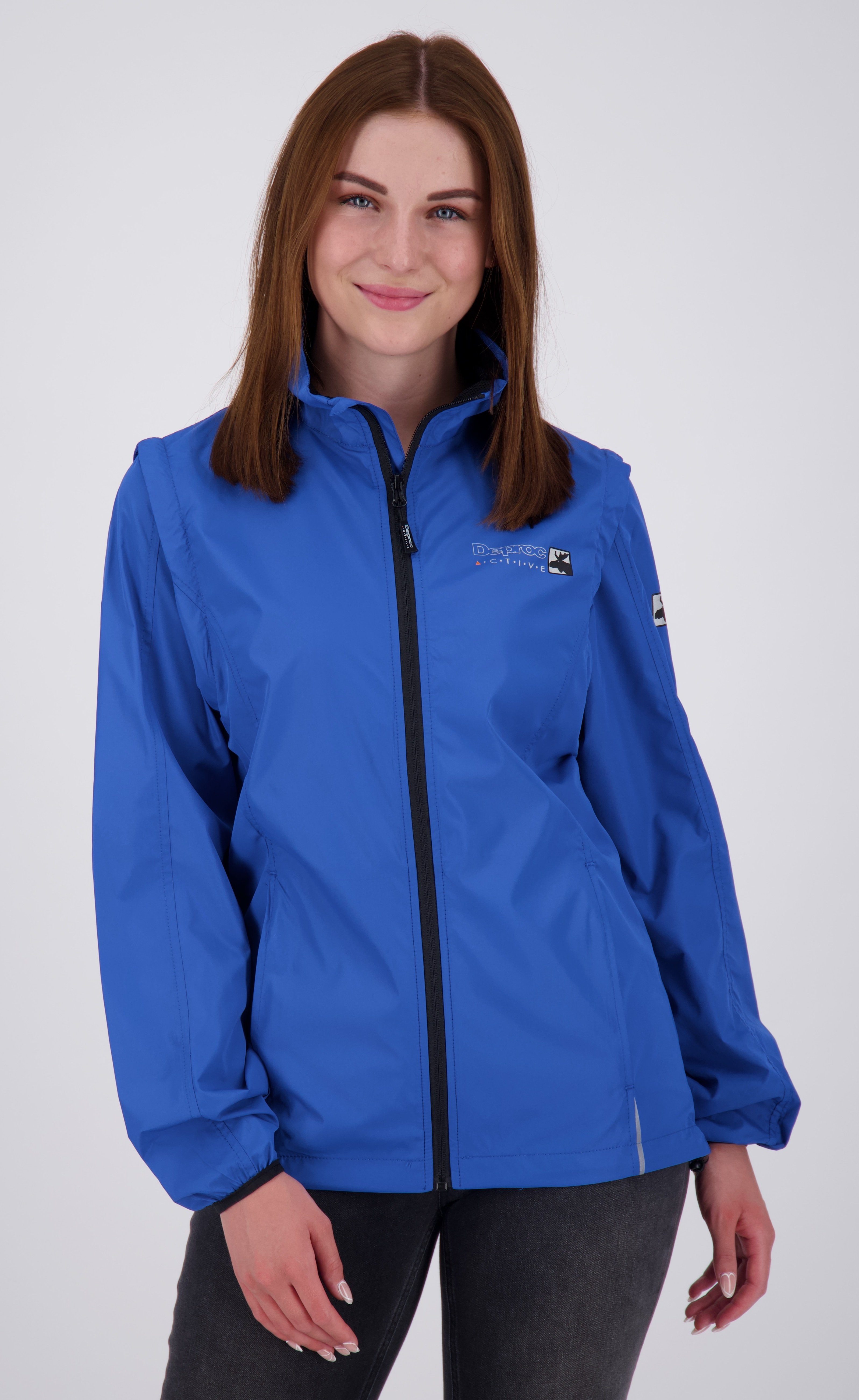 DEPROC Active Outdoorjacke HAMTON WOMEN NEW CS mit abzippbaren Ärmeln