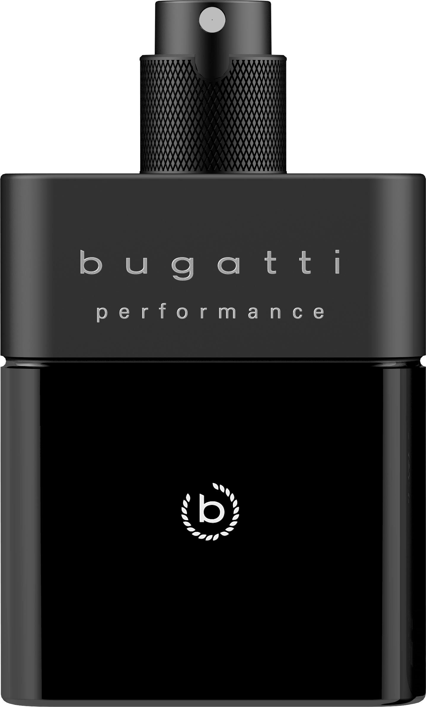 bugatti Eau de Toilette BUGATTI Black Intense EdT 100ml Performance