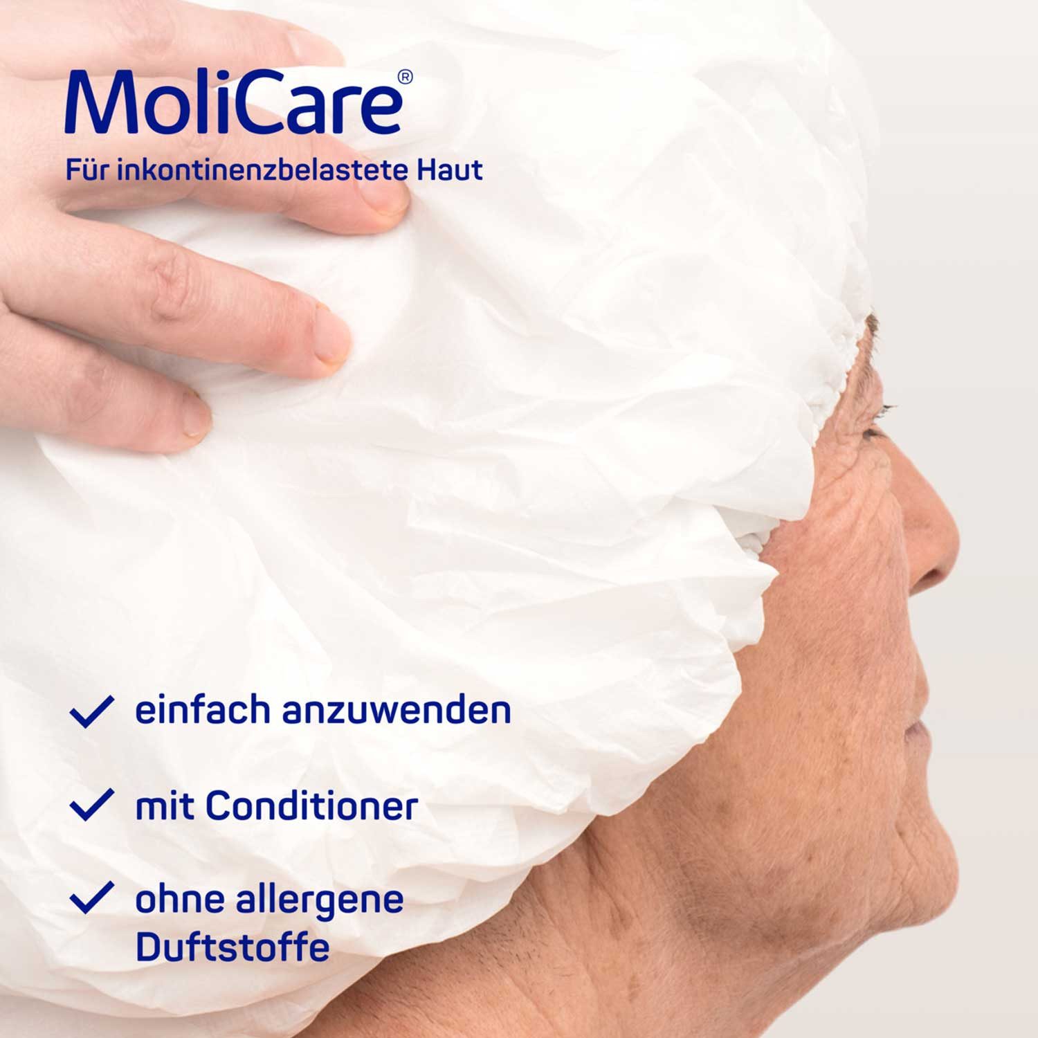 PAUL HARTMANN AG Duschhaube MoliCare Skin Haarwaschhaube ohne Ausspülen 1 Stück