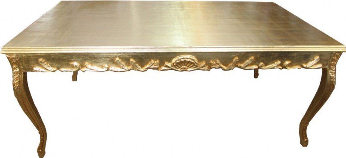 Stil Barock cm x Möbel Esstisch Antik - Esszimmer 99 - Casa Padrino Esstisch Tisch Mod2 200 Gold