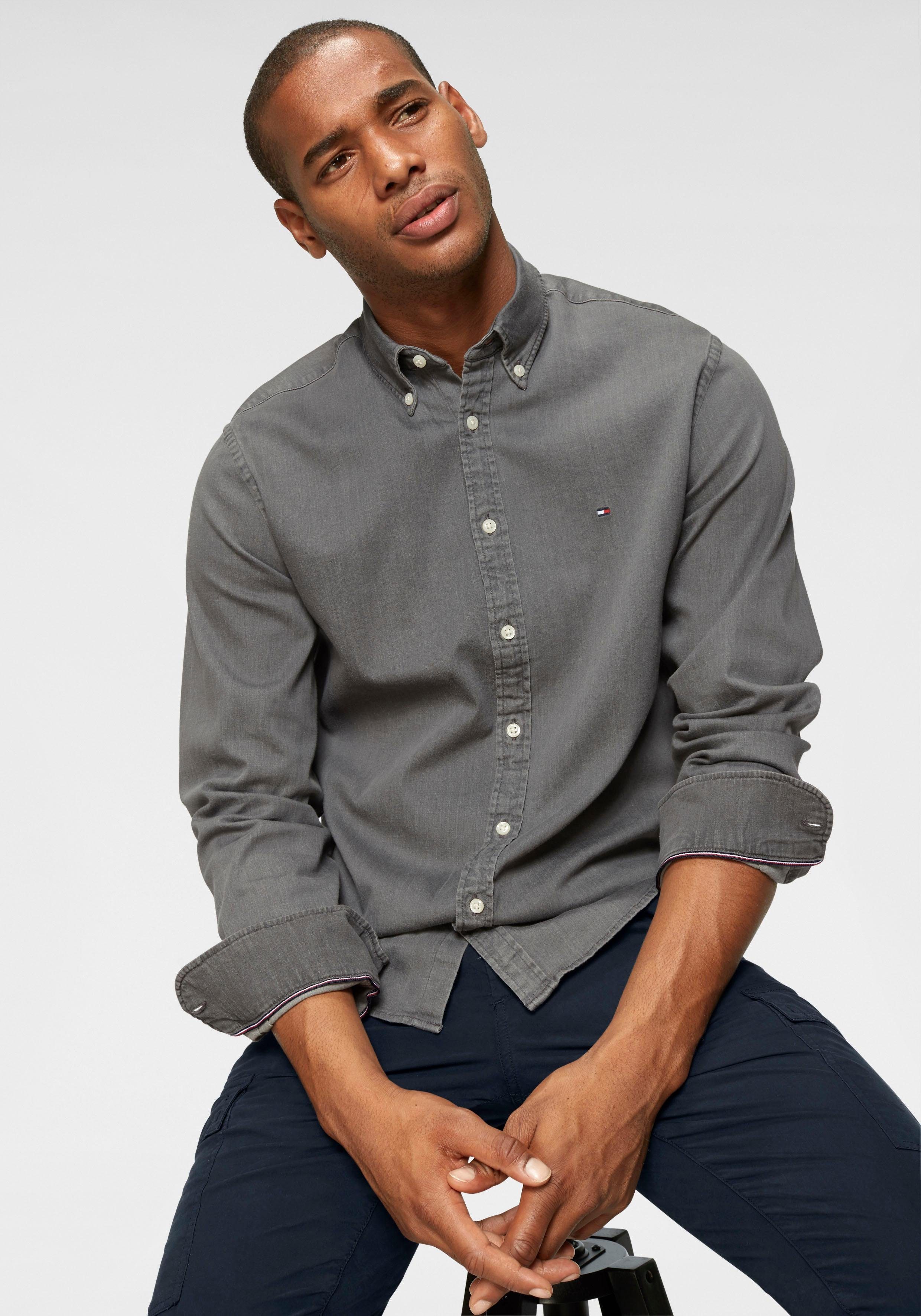 Tommy Hilfiger Hemd »STRETCH DENIM SHIRT« kaufen | OTTO