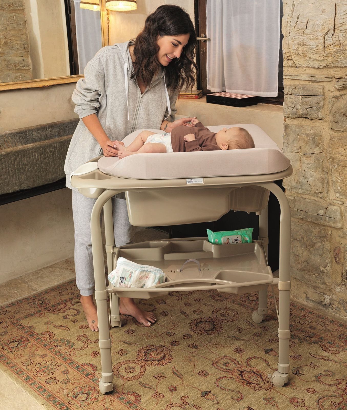 CAM Wickeltisch CAM Babywanne Cambio günstig online kaufen