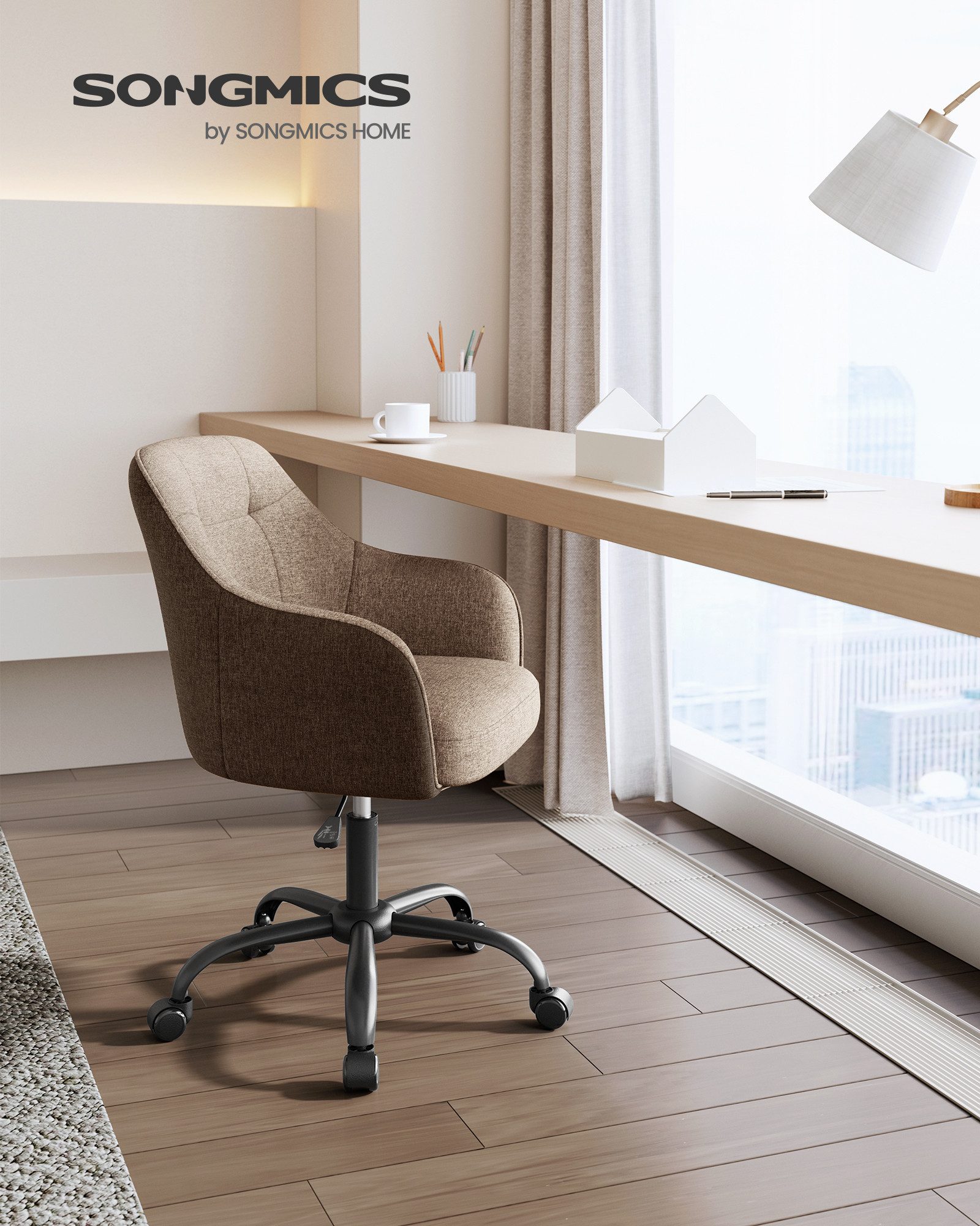SONGMICS Bürostuhl (1 St), höhenverstellbar, atmungsaktiv, günstig online kaufen