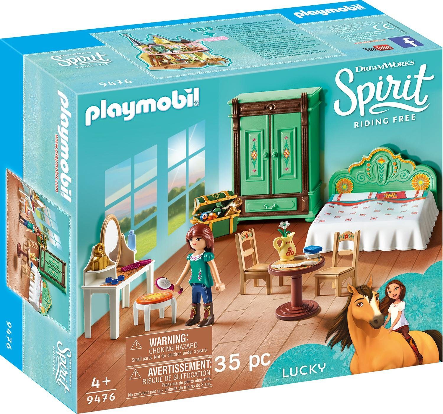 Image of Playmobil Spirit - Lucky's Bedroom