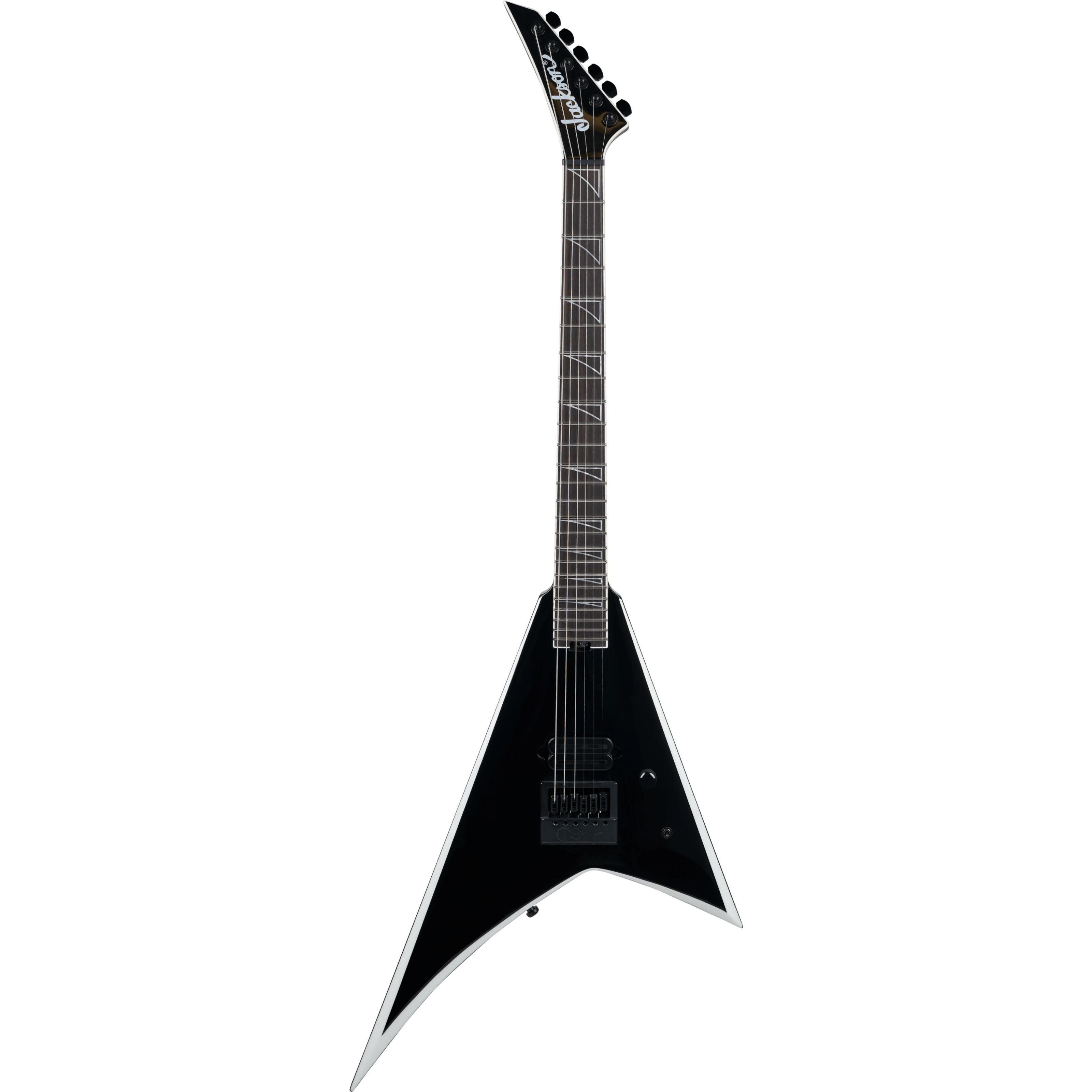 Jackson E-Gitarre, Pro Plus Signature Christian Andreu RRET6 Black with White Bevels -