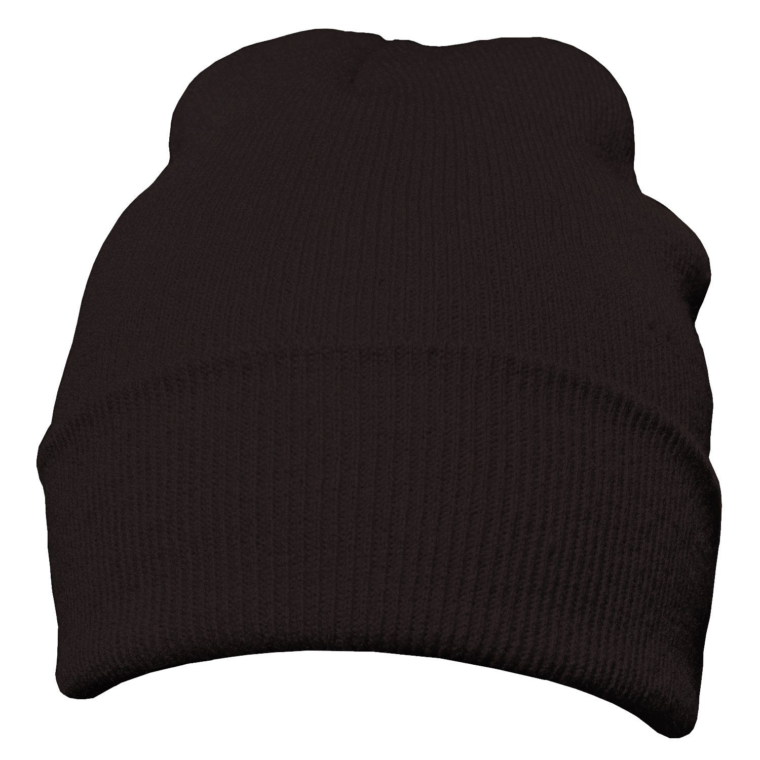 DonDon Beanie Mütze Beanie (Packung, 1-St) Wintermütze, klassisches Design, mit Krempe