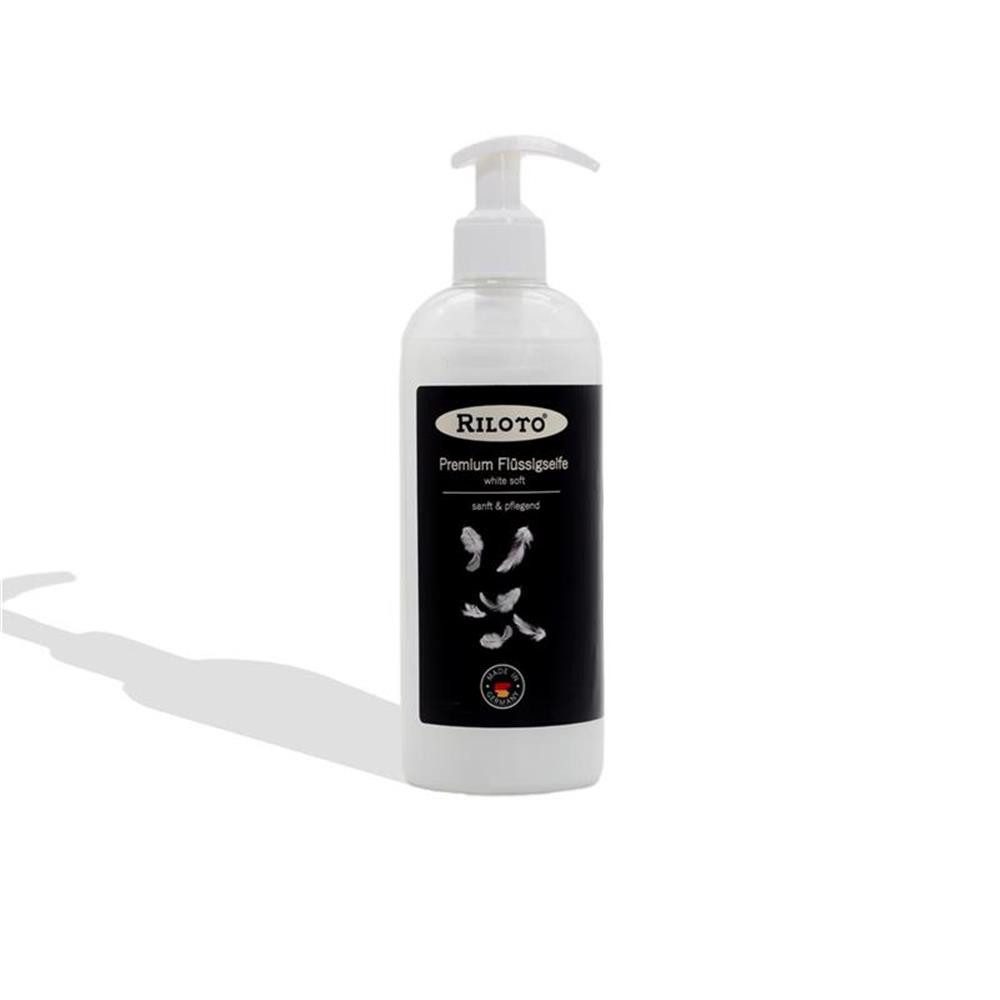 Flüssigseife Riloto Premium Flüssigseife White Soft 500ml Cremeseife Handseife