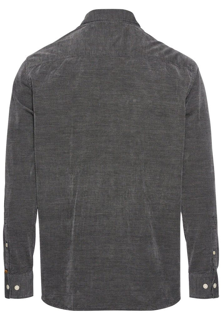 camel active Flanellhemd Longsleeve Shirt ASPHALT günstig online kaufen