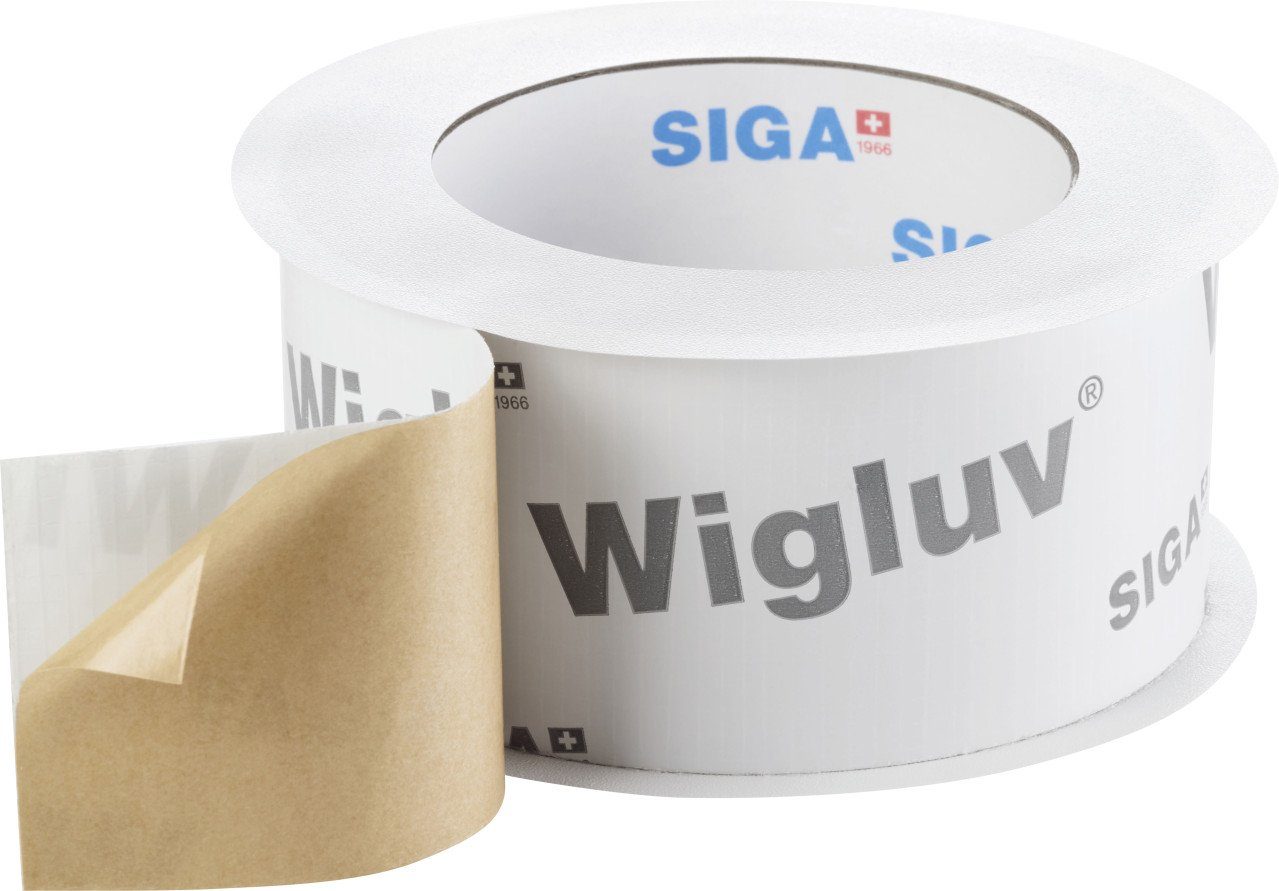 Siga Dachdurchführung Siga Klebeband Wigluv 15 m x 6 cm weiß, PP