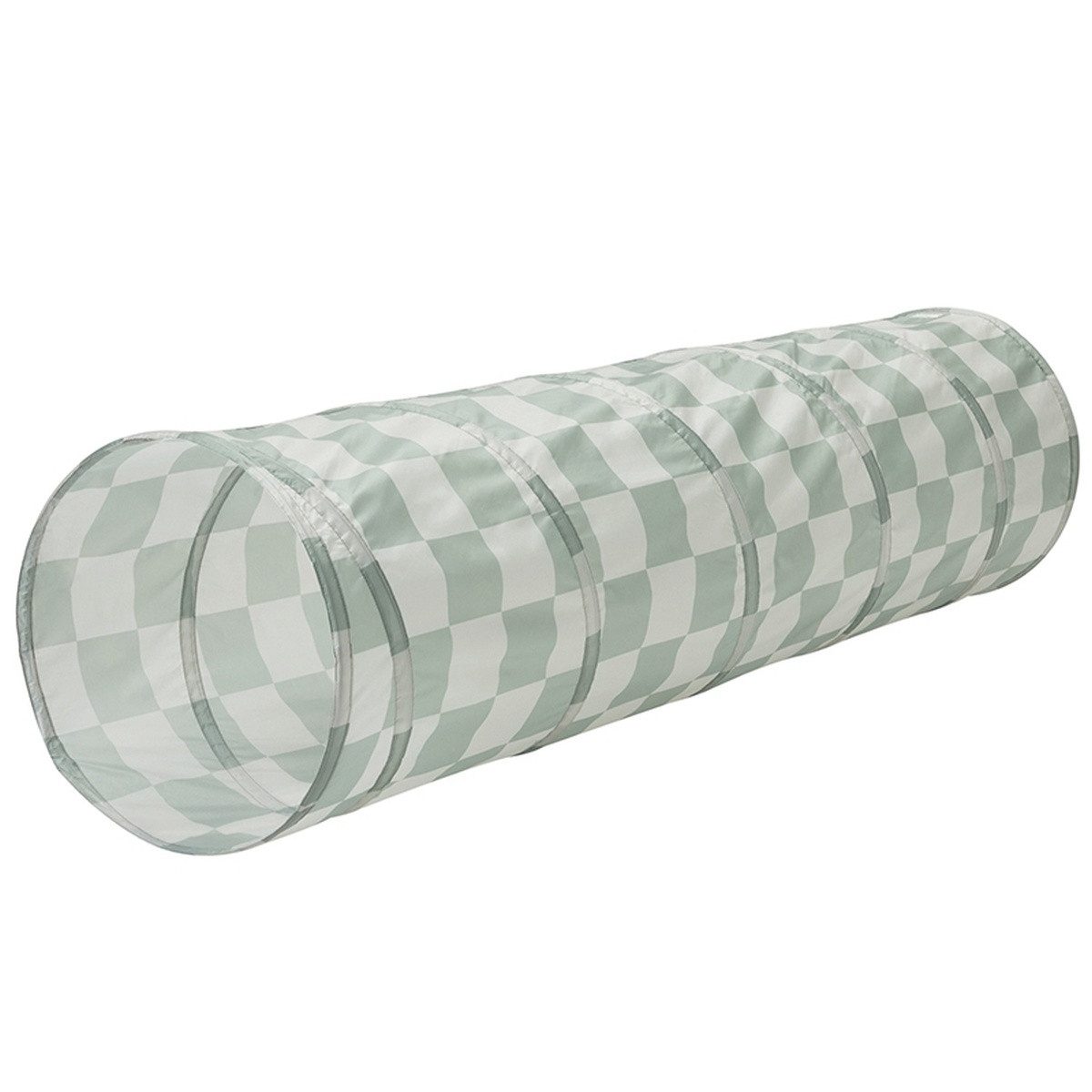 3 Sprouts Spieltunnel Krabbeltunnel Pop-up, 180 cm, faltbar, aus recyceltem Polyester
