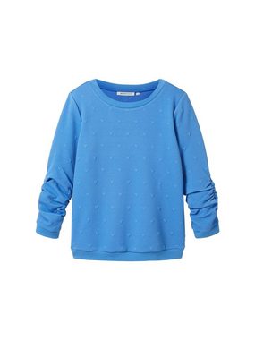 TOM TAILOR Sweatshirt Sweatshirt Pullover ohne Kapuze (1-tlg)