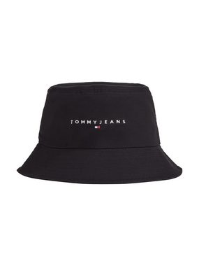 Tommy Jeans Fischerhut TJM LINEAR LOGO BUCKET HAT mit gesticktem Logoschriftzug