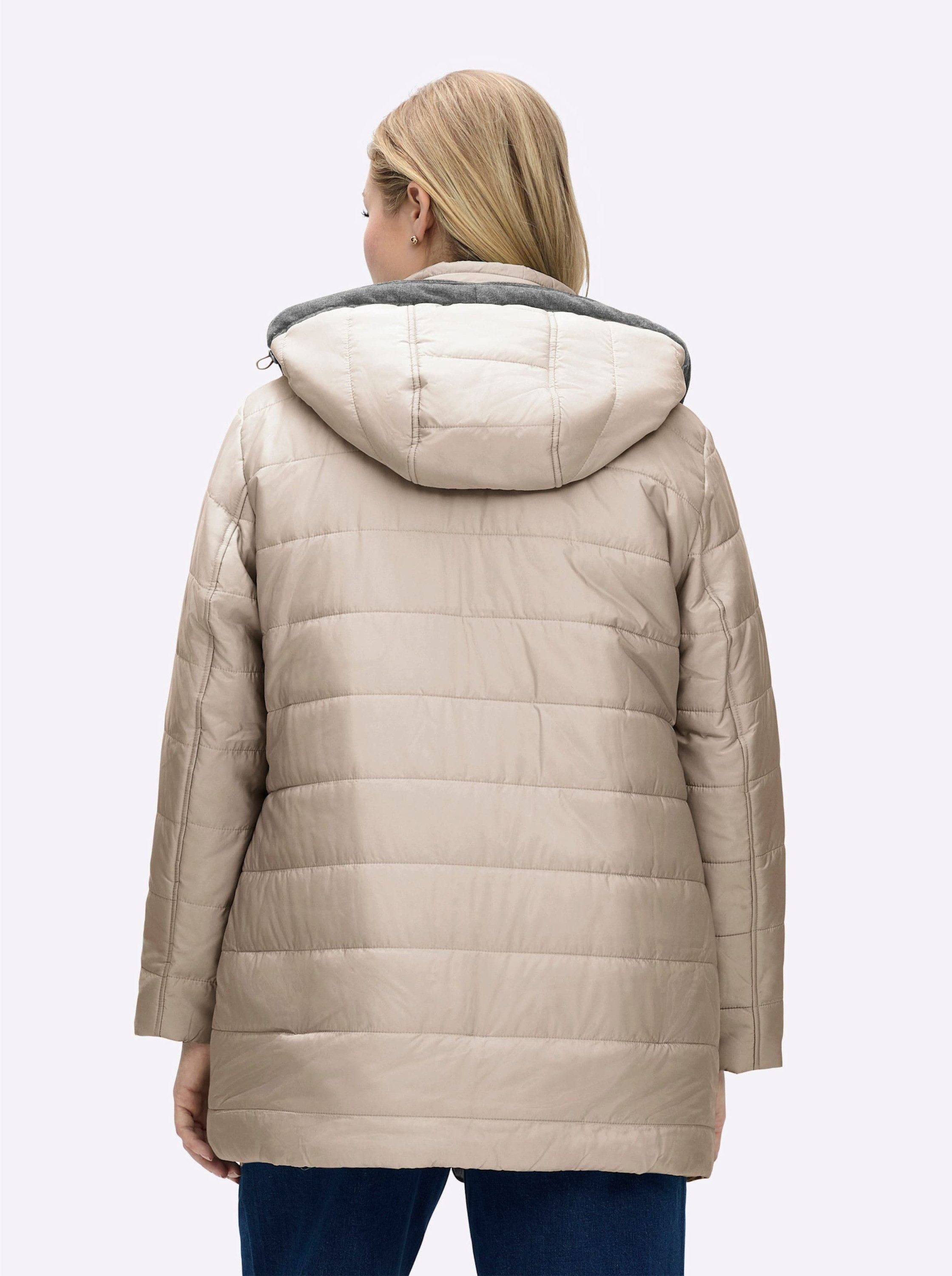 Sieh an! Allwetterjacke Steppjacke Langarm günstig online kaufen