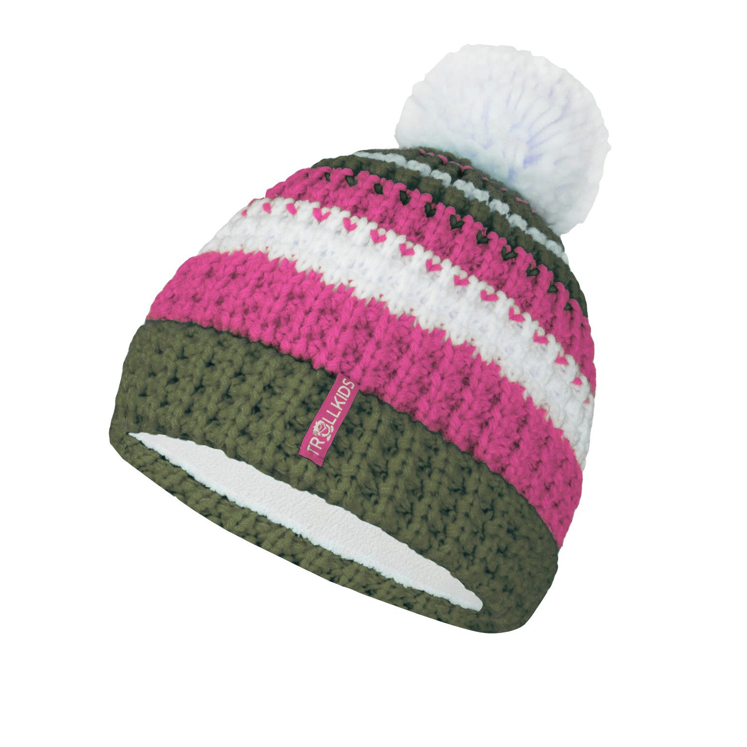 TROLLKIDS Beanie Girls Hallingdal Bobble Cap