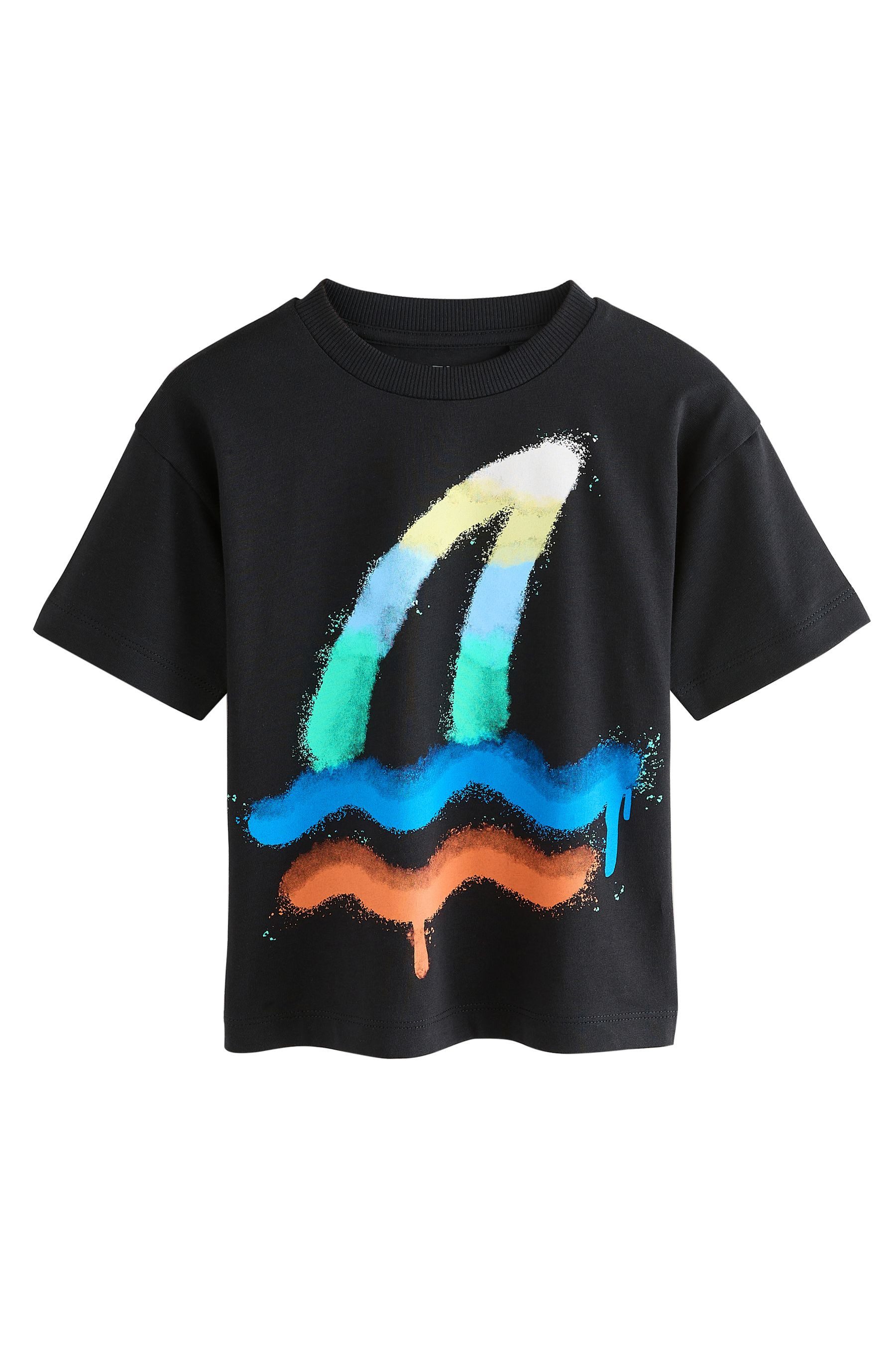 Next T-Shirt Kurzarm-T-Shirt mit Grafik-Print aus günstig online kaufen