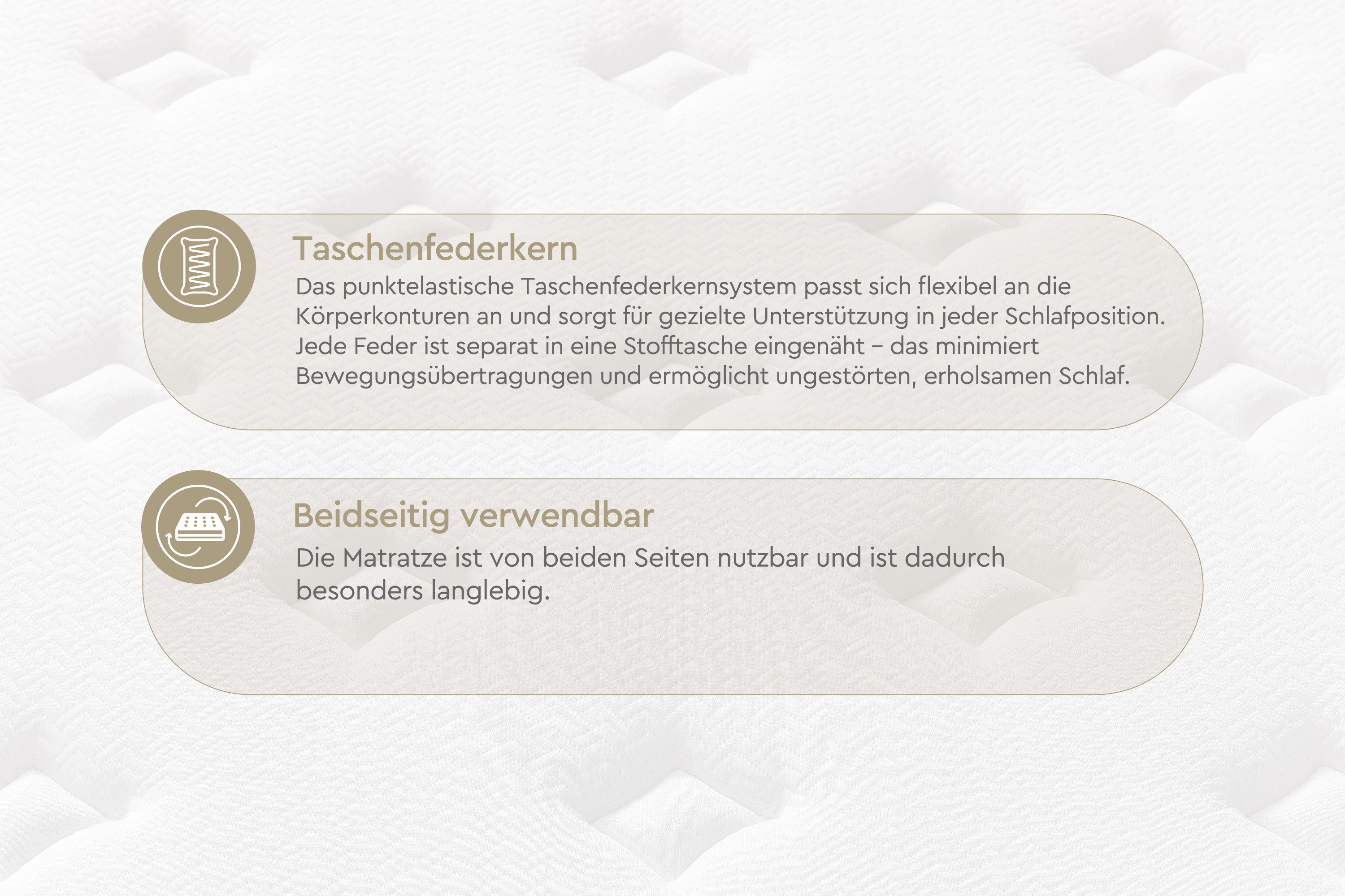 Taschenfederkernmatratze Majestät First Class, Matratze 90x200, 140x200 cm & weitere Größen, Yatas Bedding, 30 cm hoch, (1-tlg), H2, wendbar, ergonomisch, atmungsaktiv