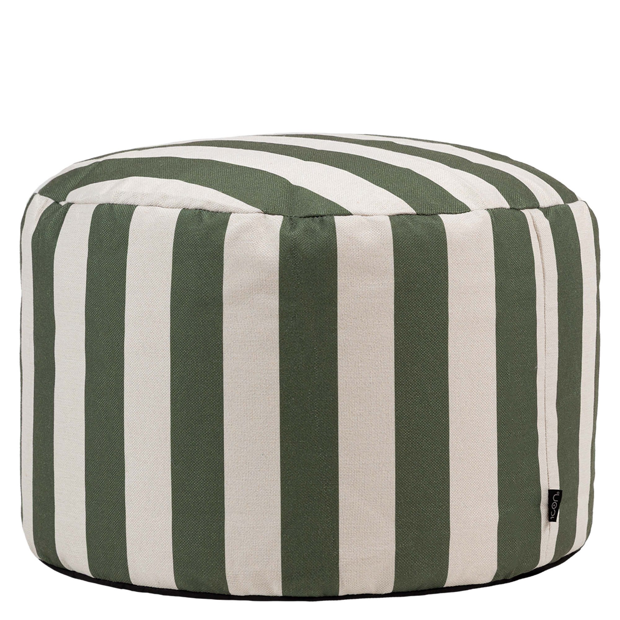 icon Pouf XL aus Webstoff „Milano“, mit Füllung