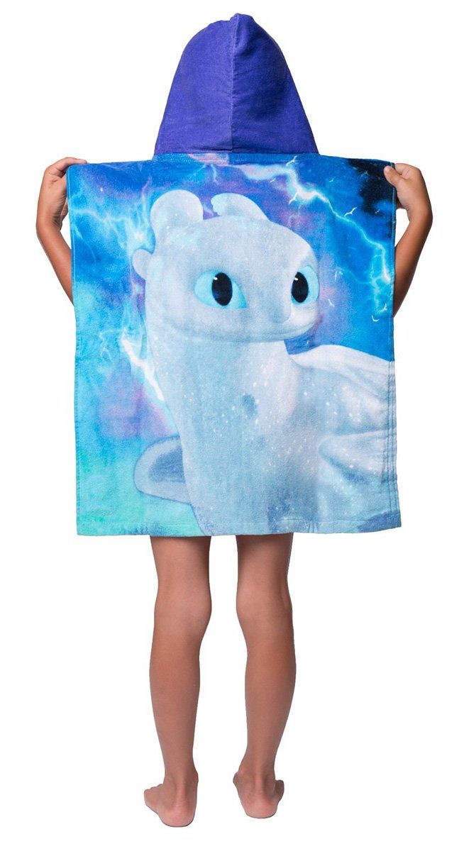 Dragons Badeponcho Drachen zähmen leicht gemacht Bade Poncho, Baumwolle