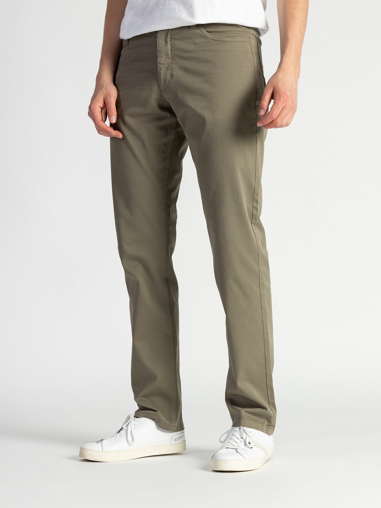 TwoMates Stoffhose 5-Pocket Nachhaltigkeit, elastischer Bund, günstig online kaufen