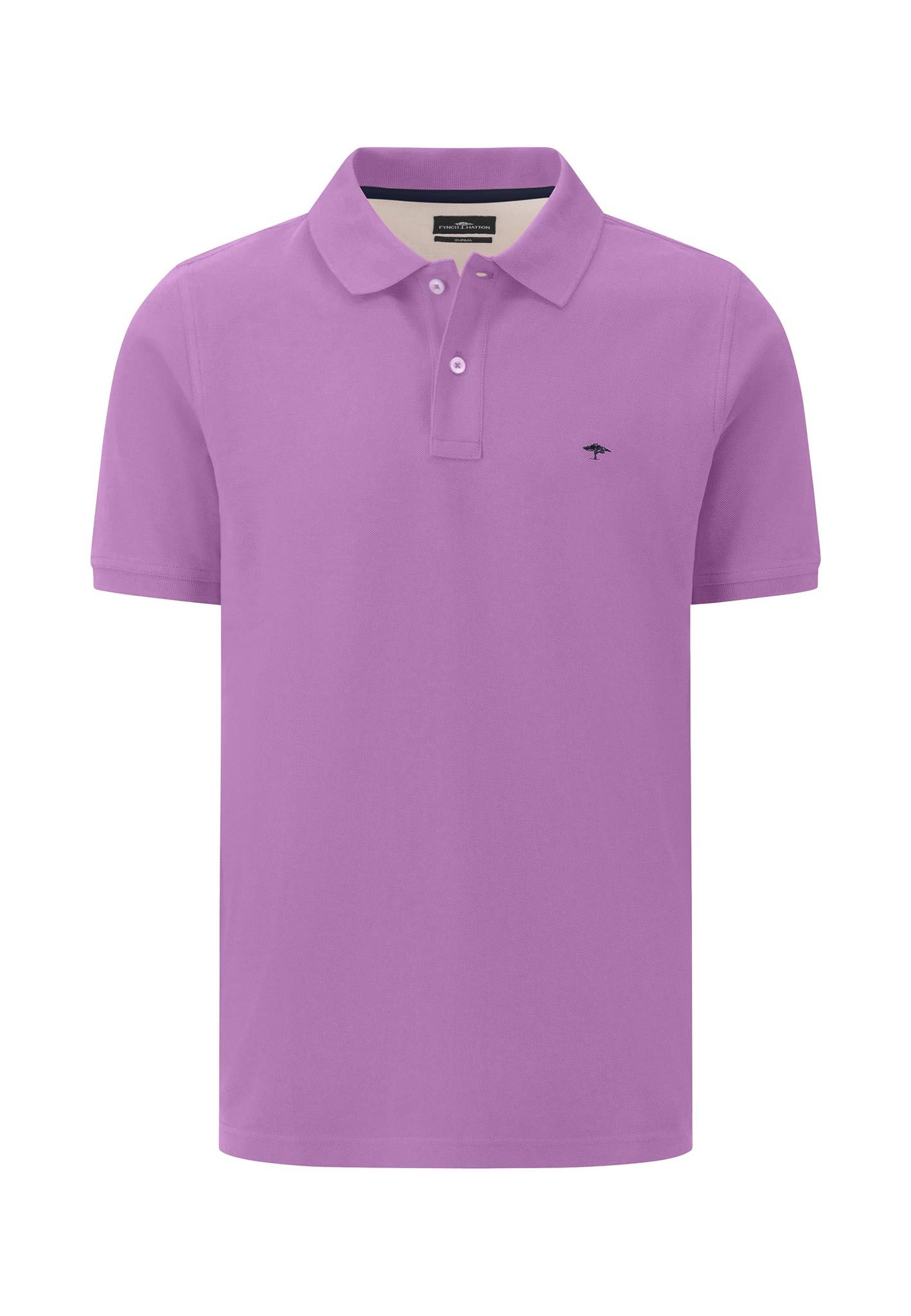 FYNCH-HATTON Poloshirt Basic Polo, Supima dusty lavender günstig online kaufen