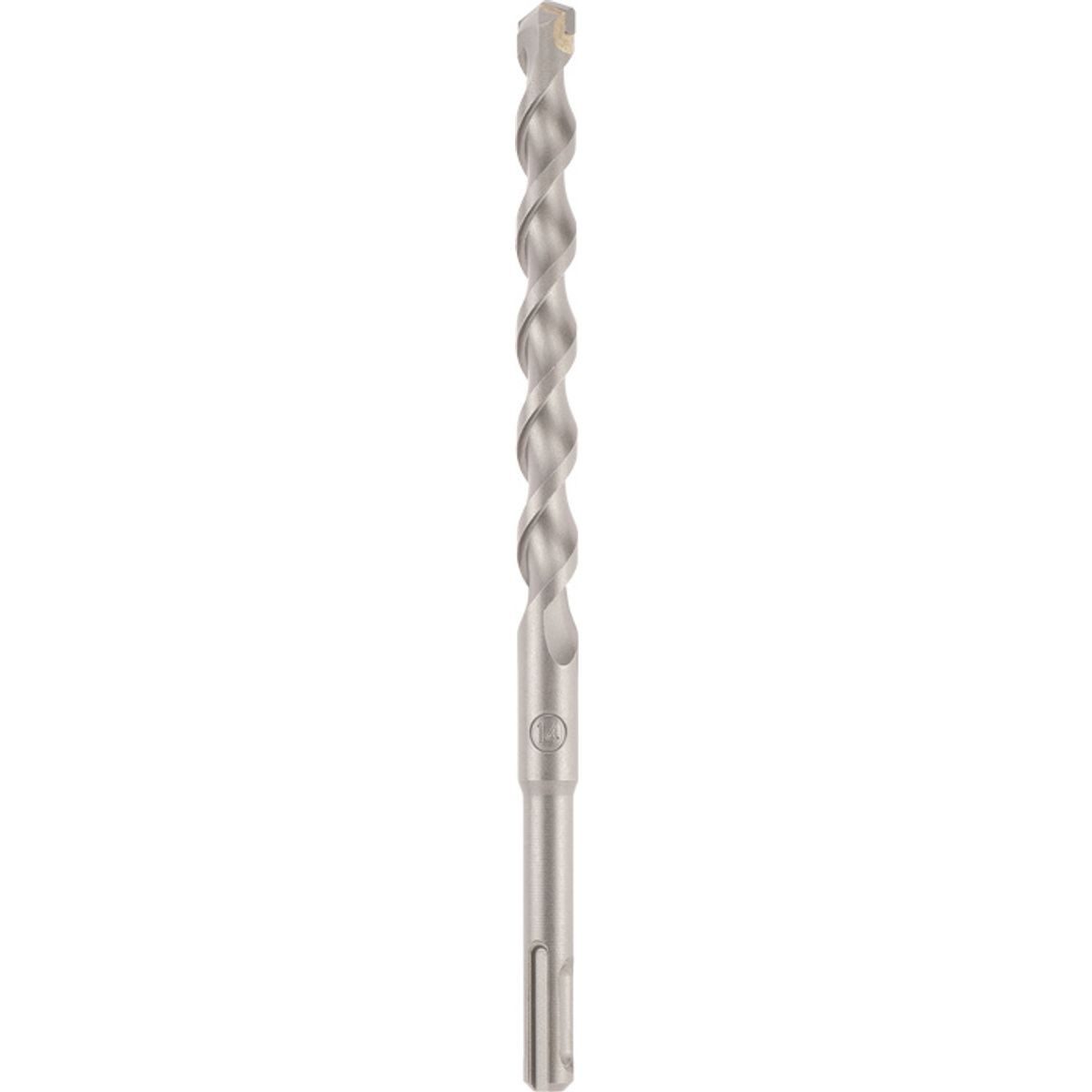 kwb Bohrer- und Bit-Set kwb HB2 SDS Plus Hammerbohrer, 210/150 mm, Ø 14 mm (Hartmetall-Platte, HB2 SDS Plus Hammerbohrer, Ø 14 mm (Hartmetall-Platte, Zweifach-Spiral