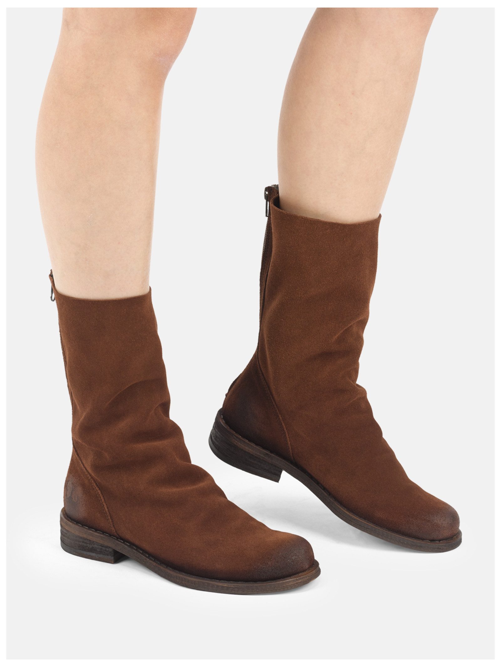 Felmini Stiefel Veloursleder Stiefel