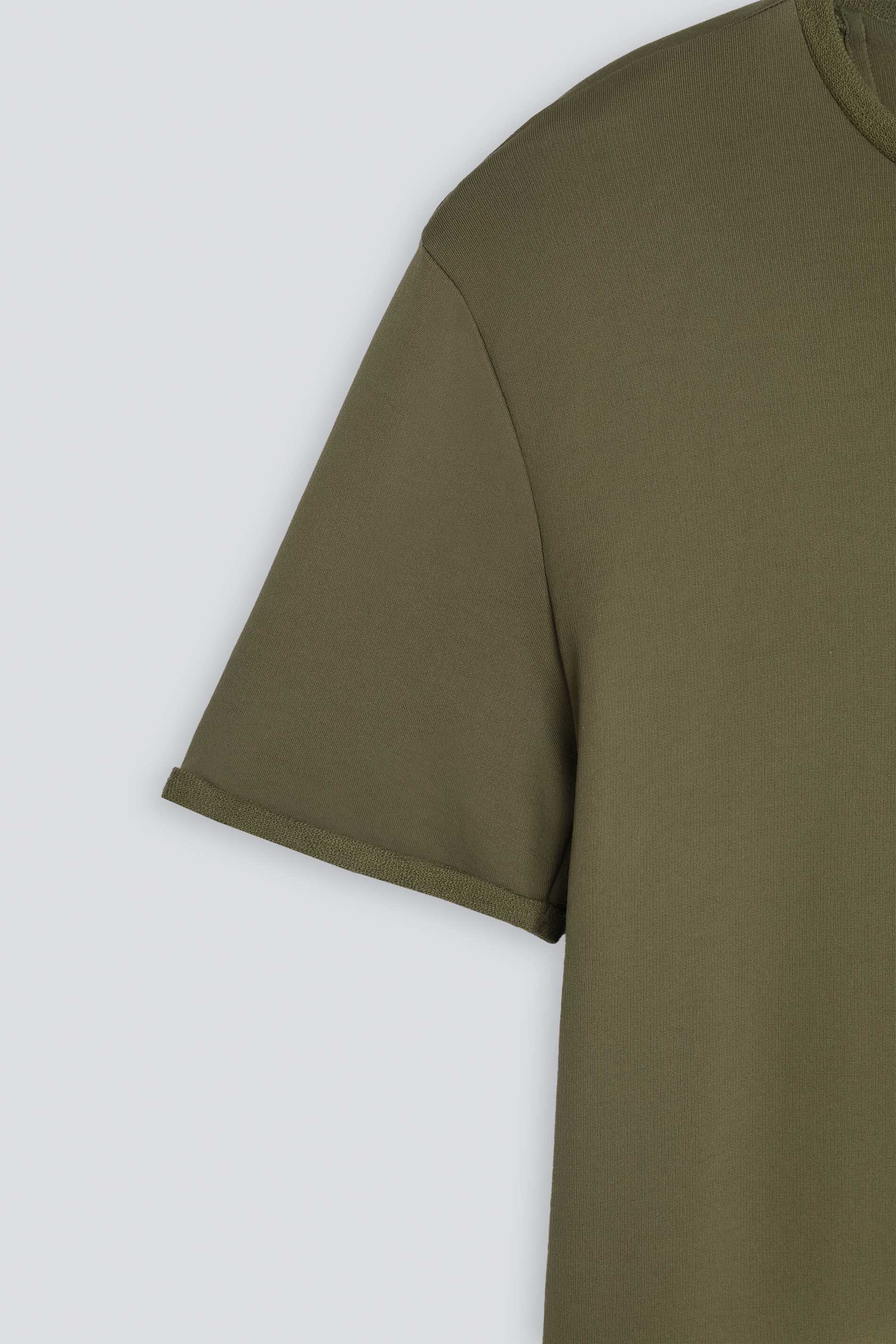 Mey T-Shirt Mey Herren Crew Neck Shirt Serie La Struttura Uni (1-tlg)