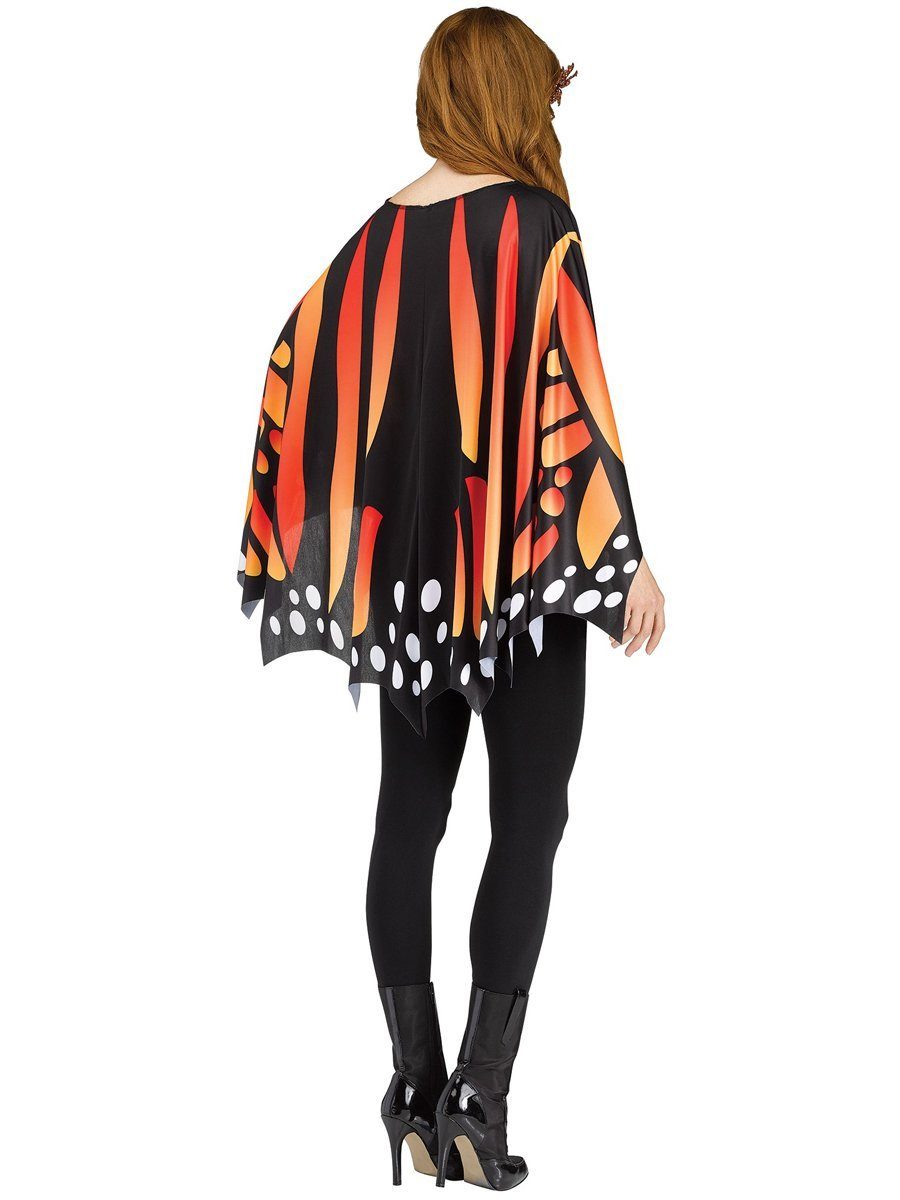 Fun World Kostüm Schmetterlings Flügel Poncho - Faschingskostüm, Ein Poncho günstig online kaufen